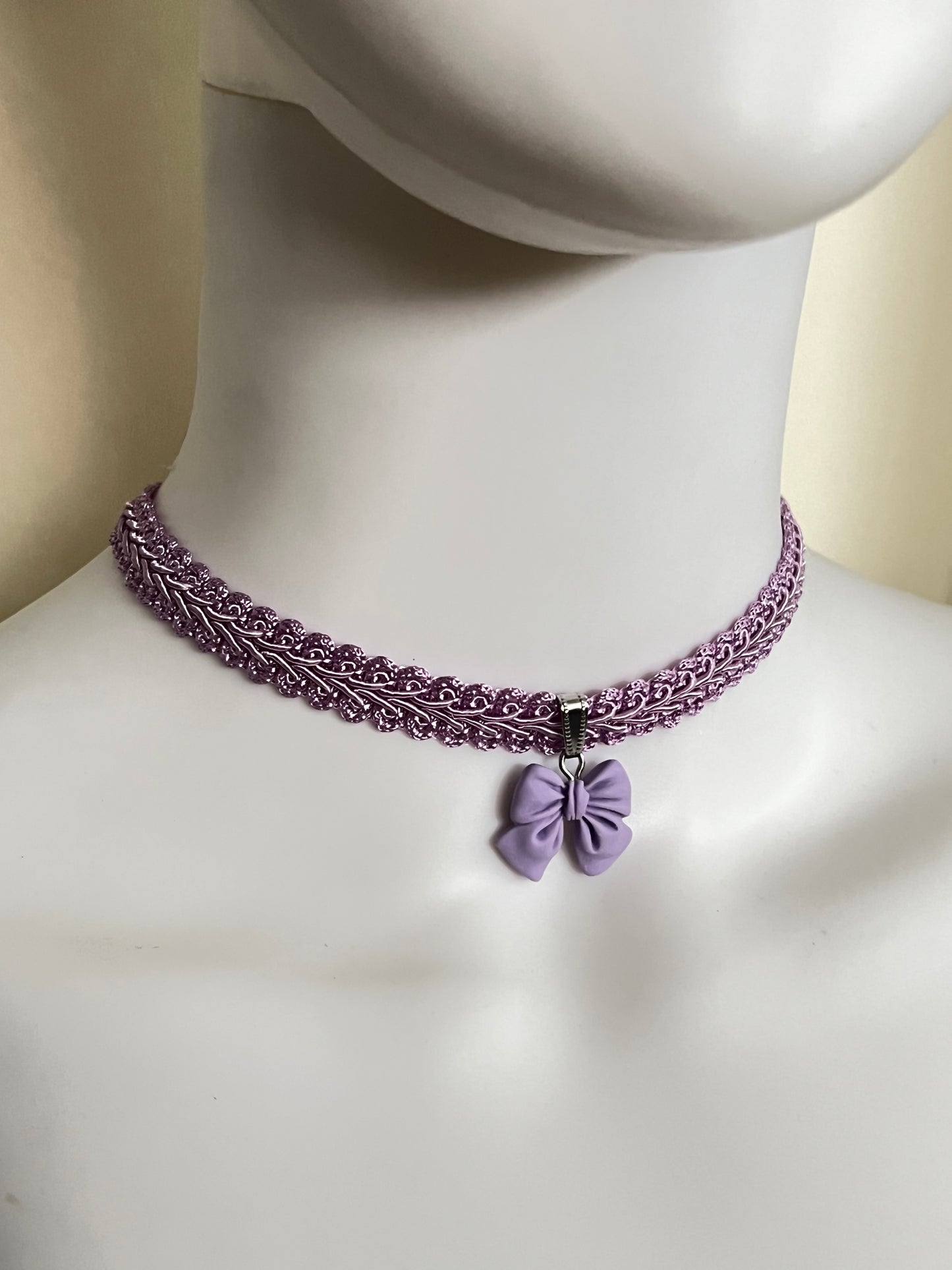 Cute Bow Pastel Color Chokers