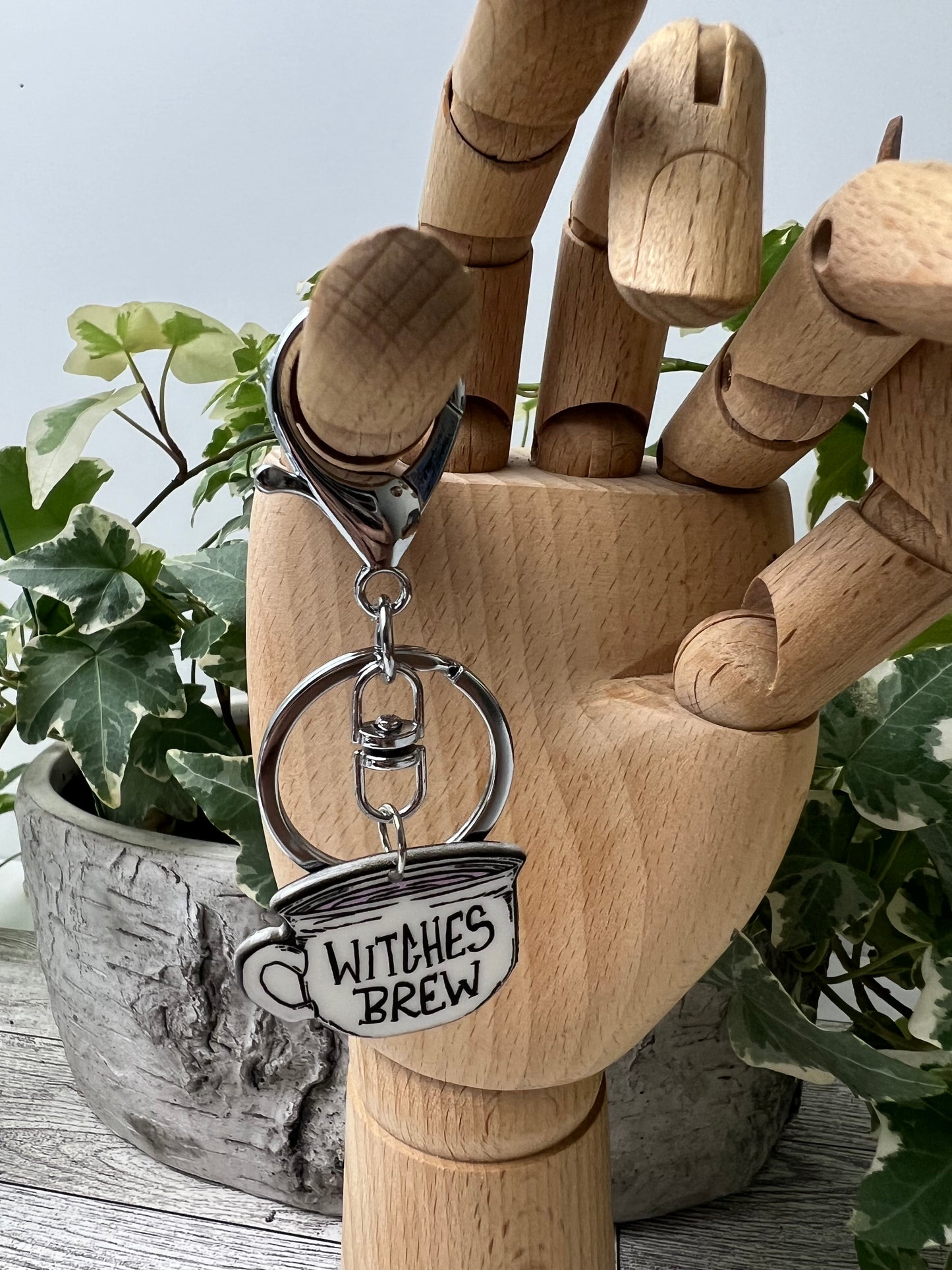 Witches Brew Pastel Goth Keychain