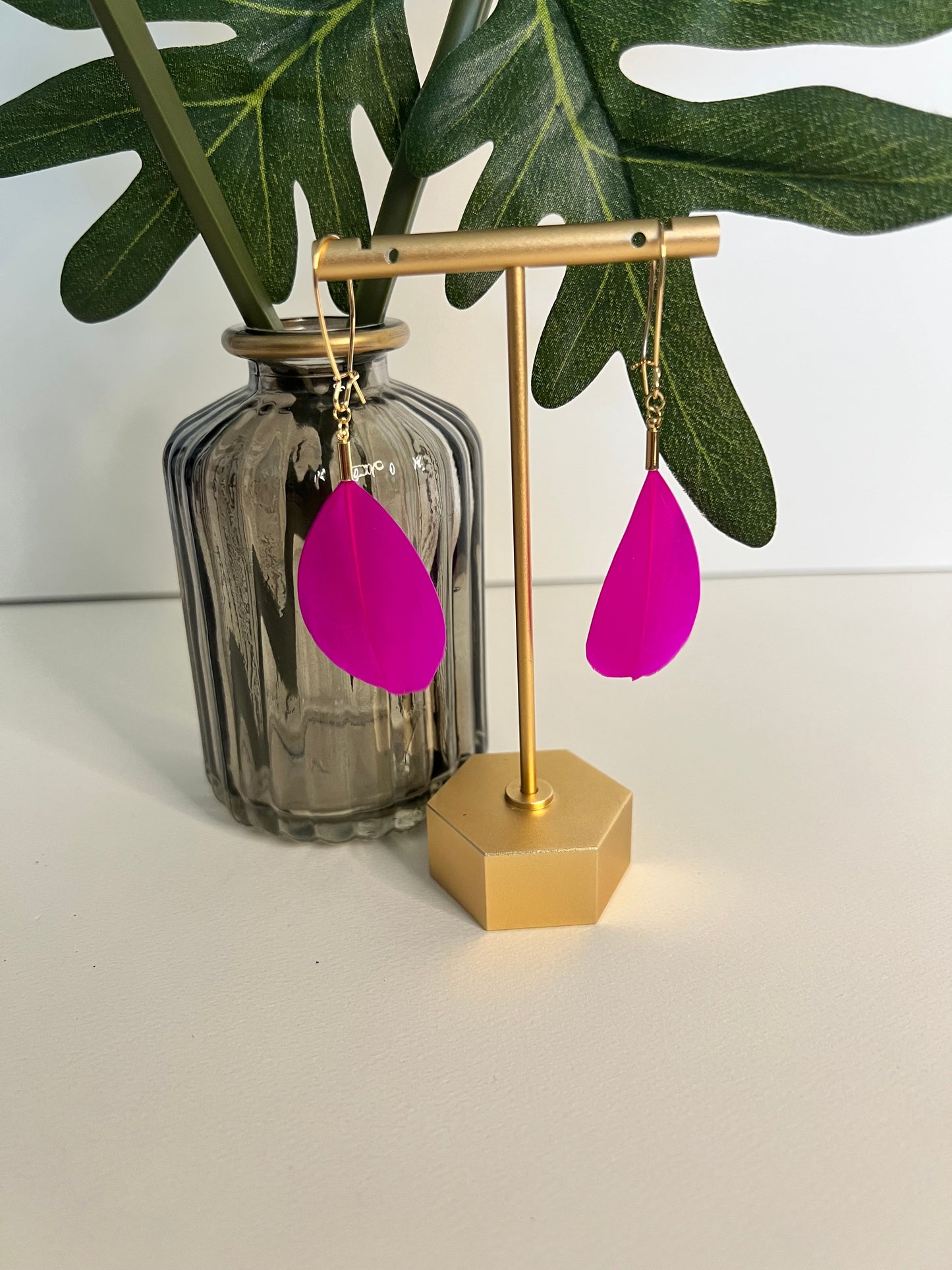 Flirty Lightweight Feather Earrings