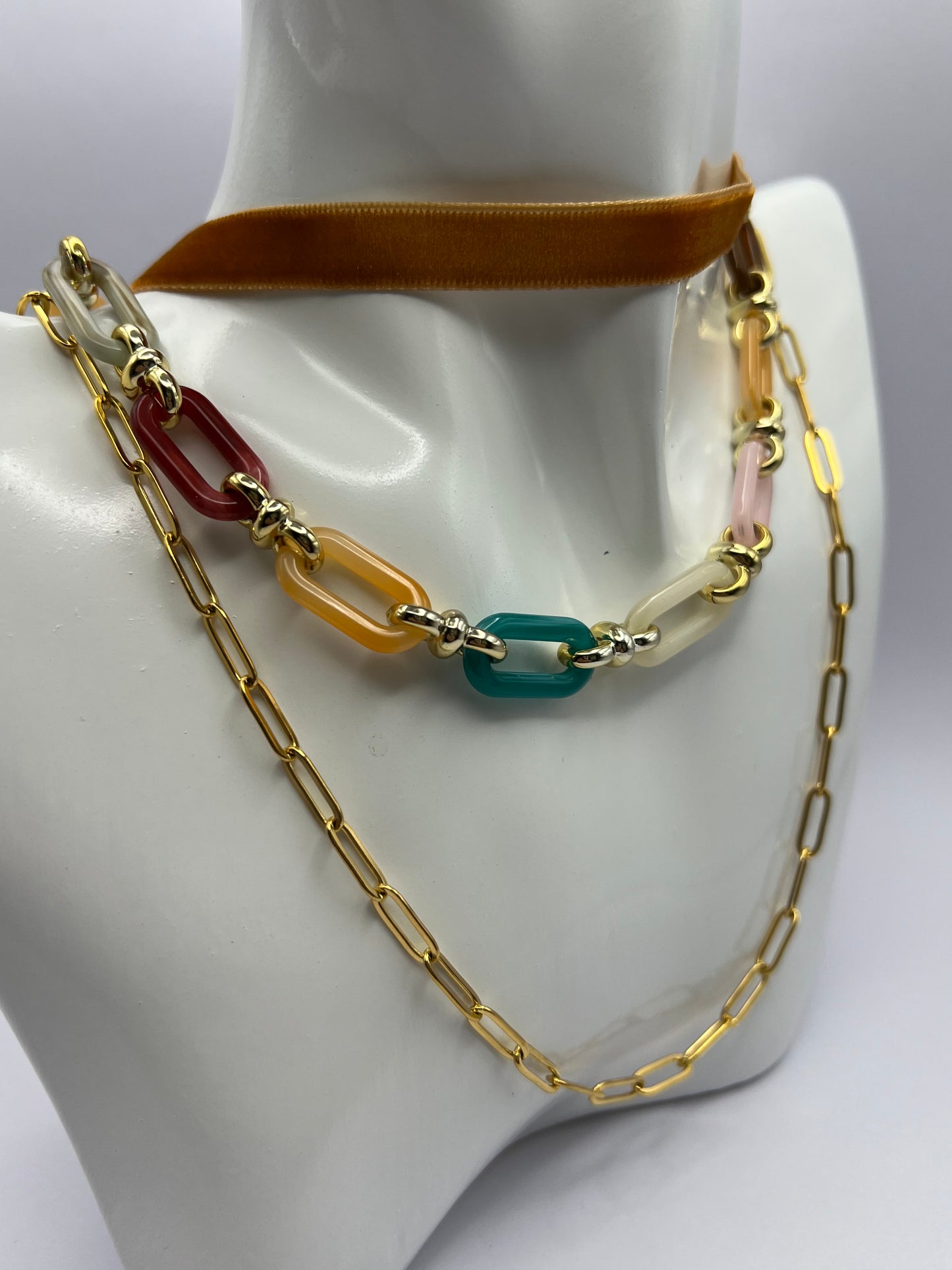 Bohemian Layered Necklace Set