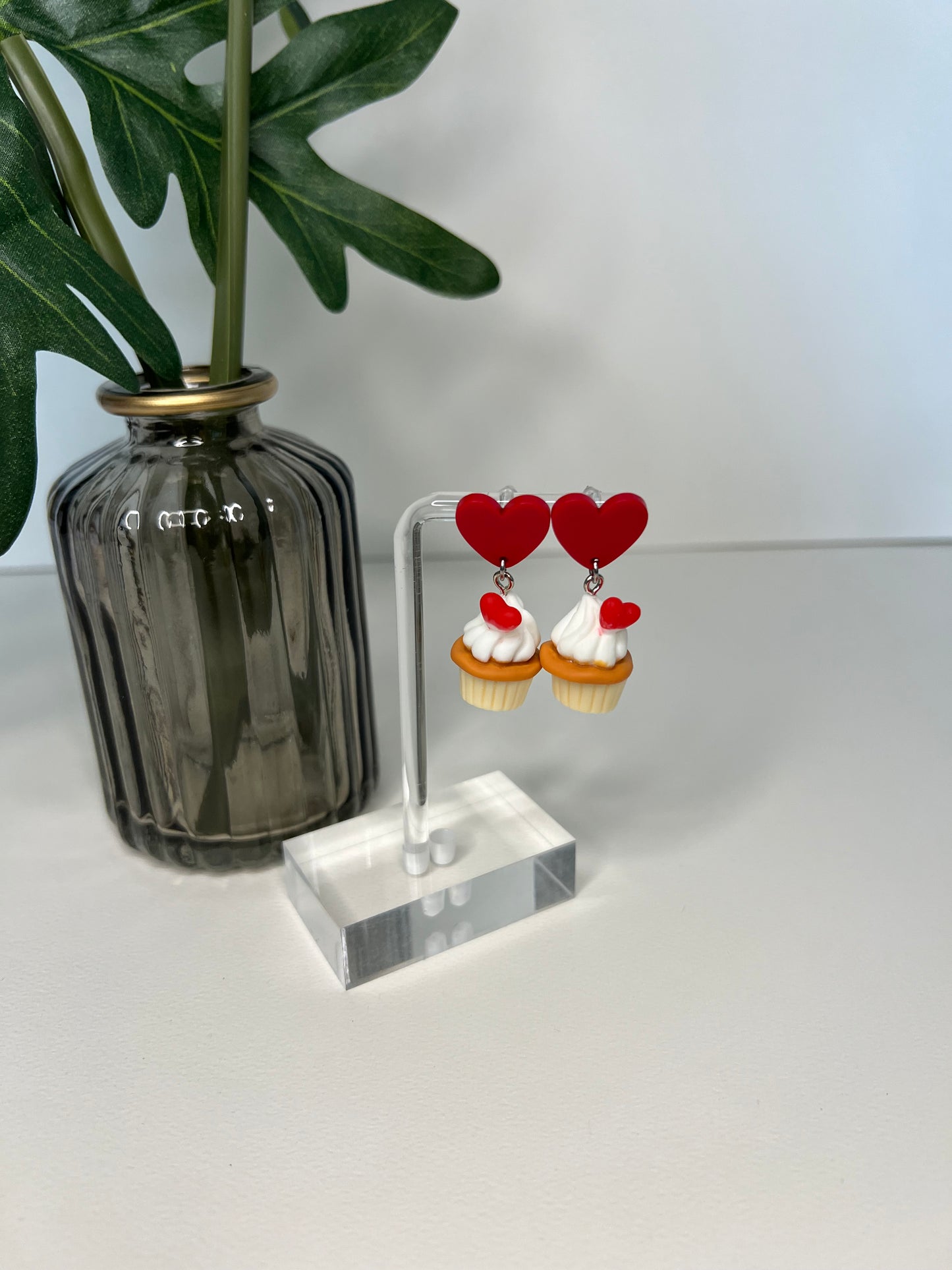 Kawaii Cupcake Dangle Earrings