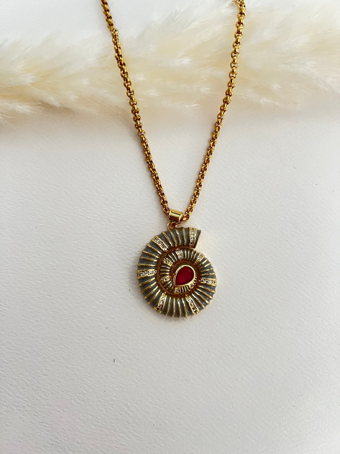 Nautilus Pendant Necklace