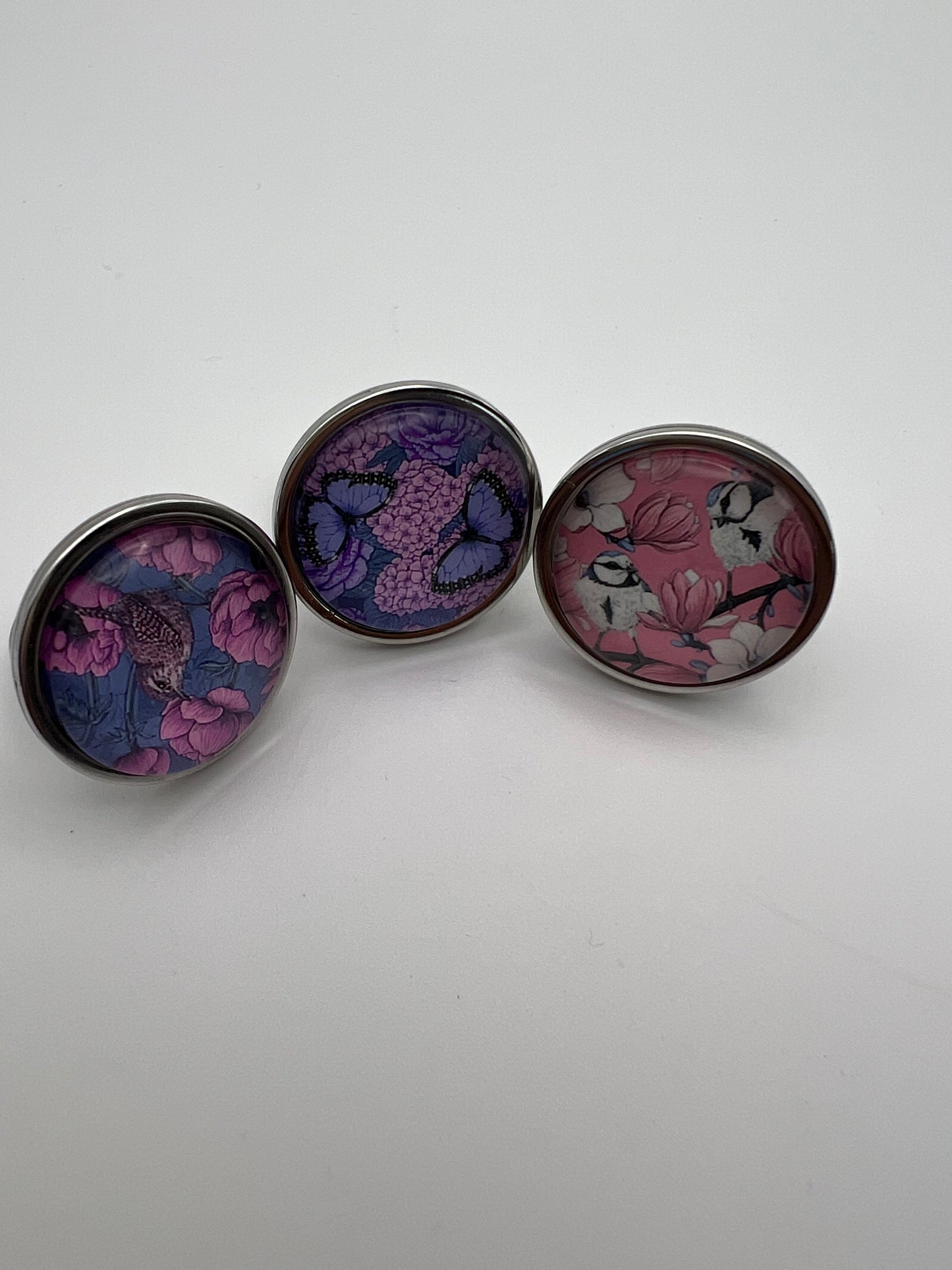 Boho Chic Floral Statement Rings