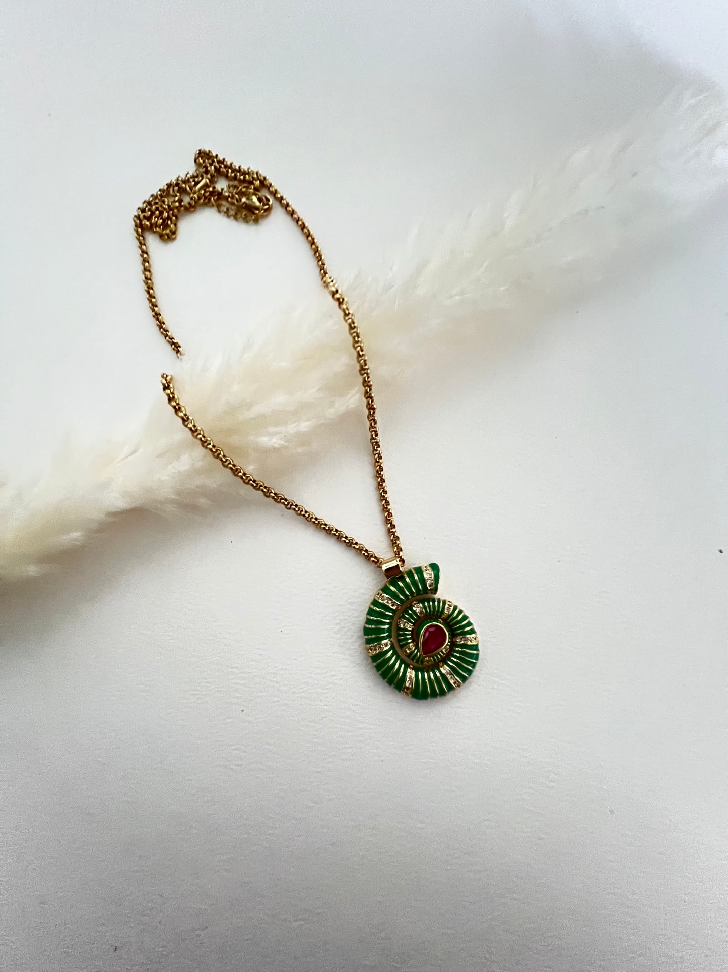 Nautilus Pendant Necklace