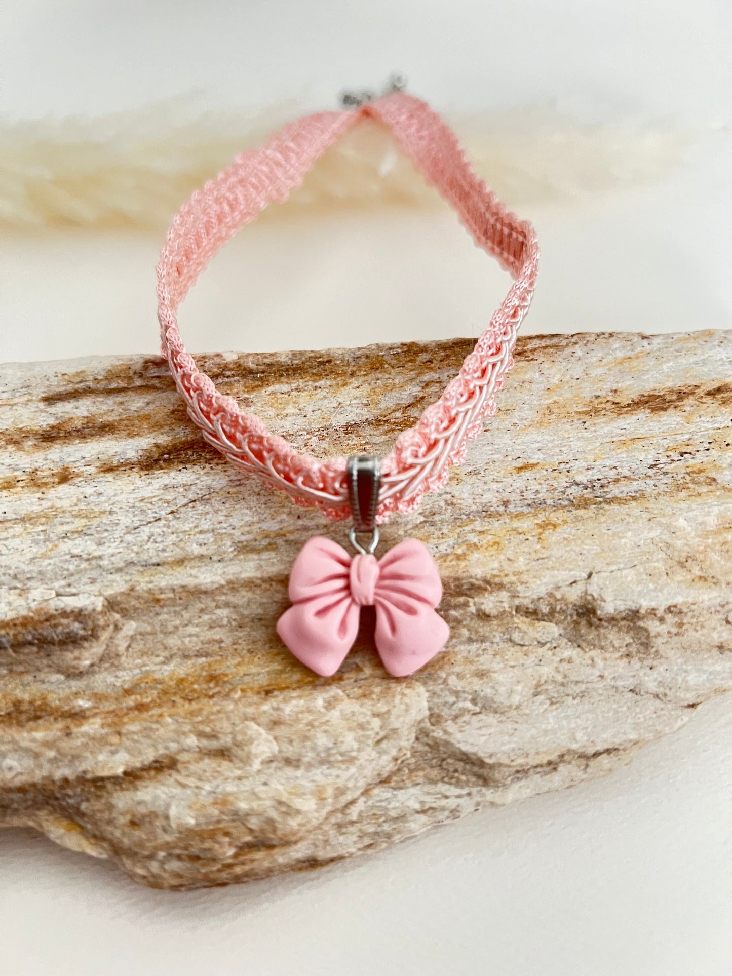 Cute Bow Pastel Color Chokers