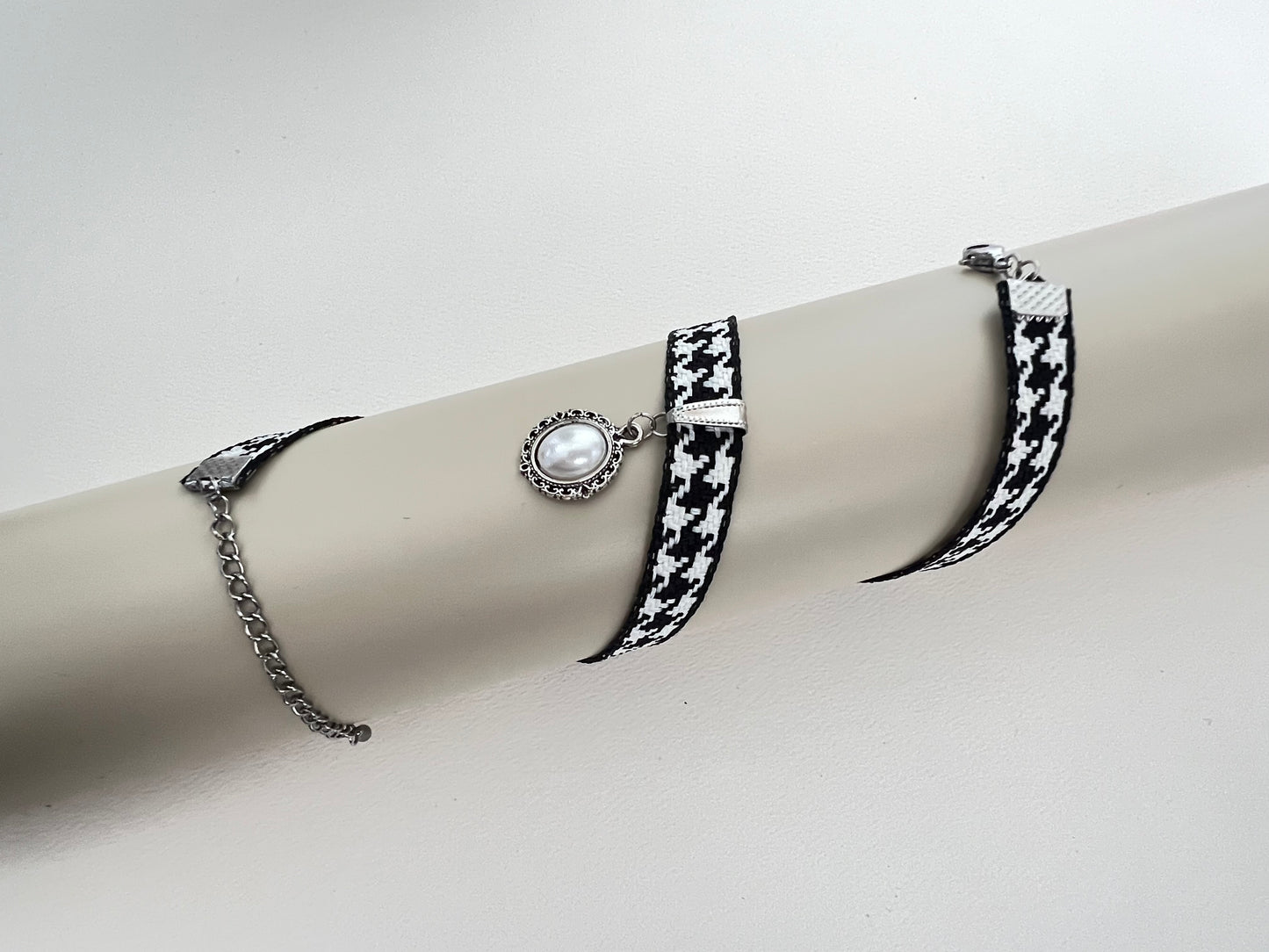 Trendy Velvet Choker with Pendant