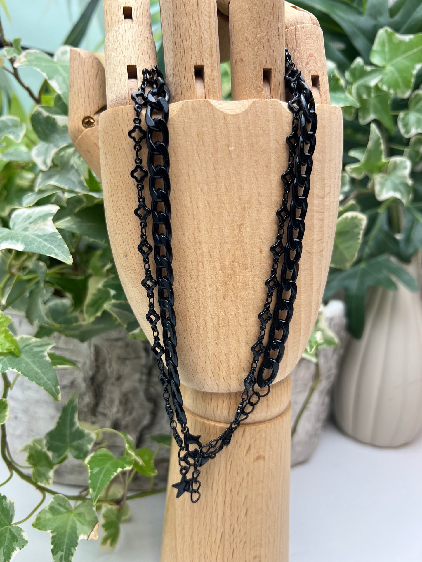 Gothic Layered Statement Necklace