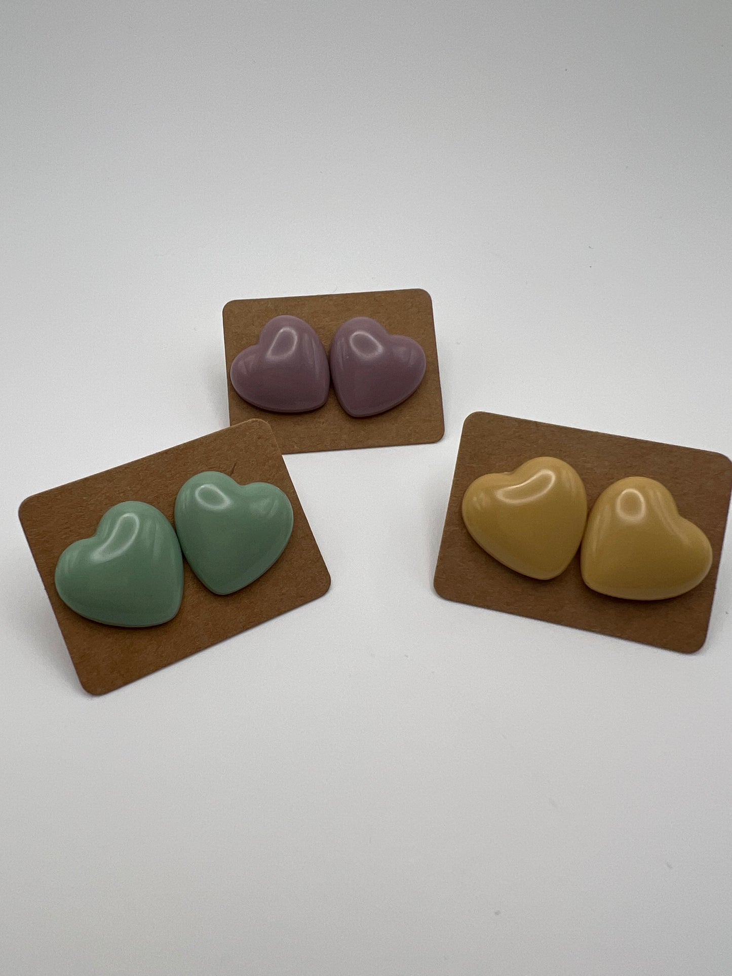 Heart Stud Earrings