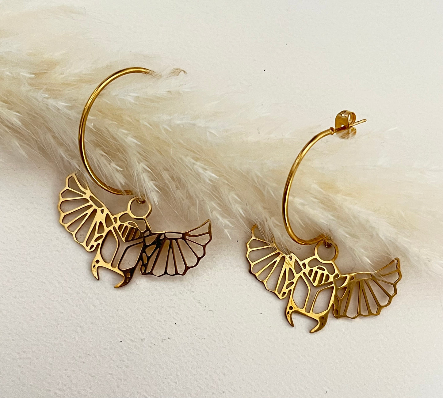 Ancient Egyptian Symbols Earrings