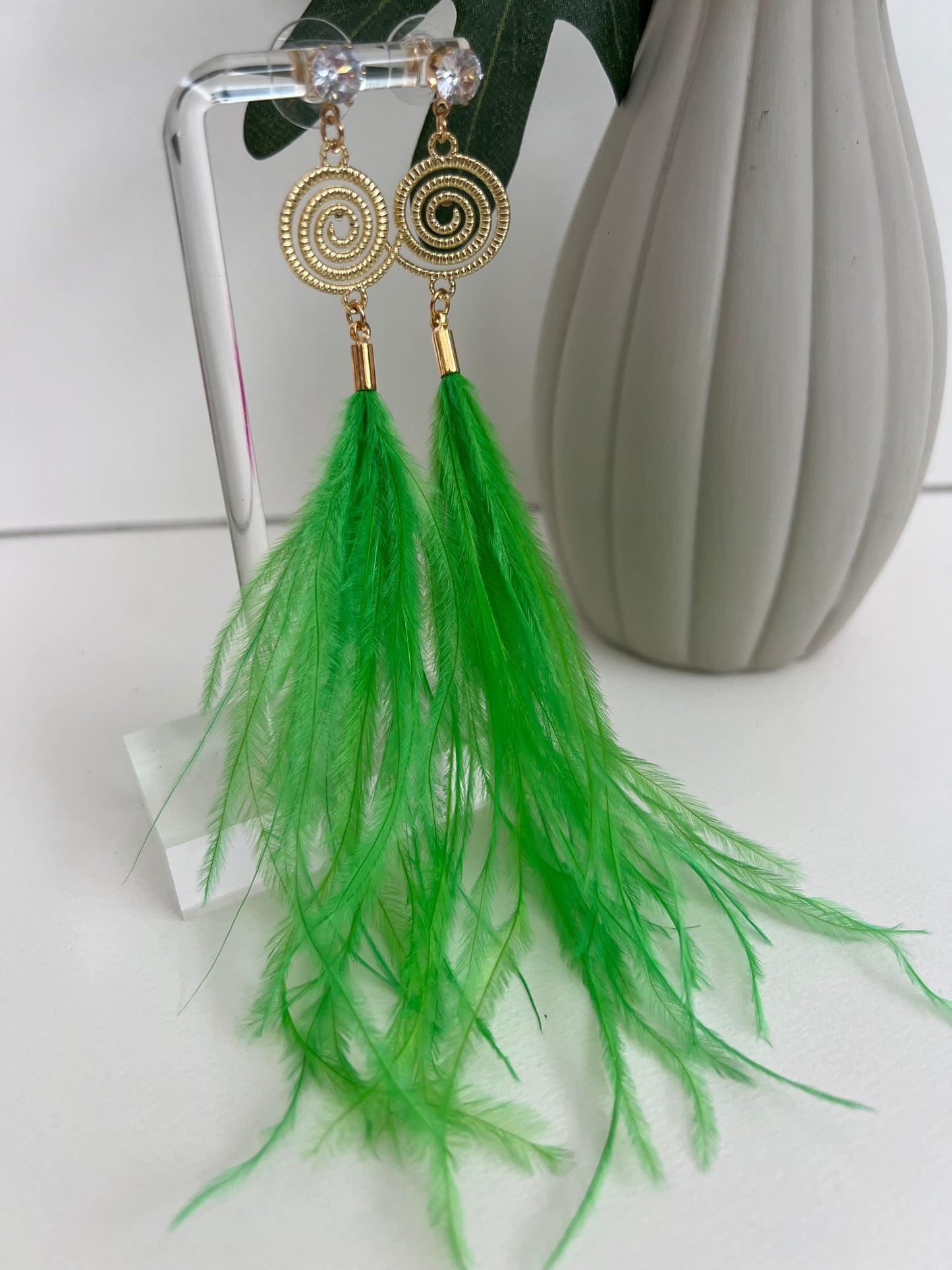Whimsical Feather Earrings