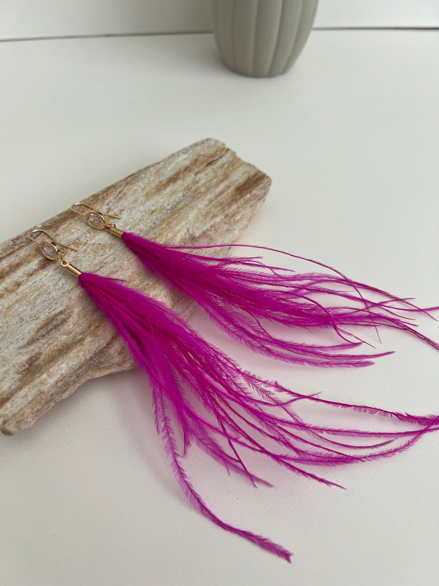 Whimsical Feather Earrings