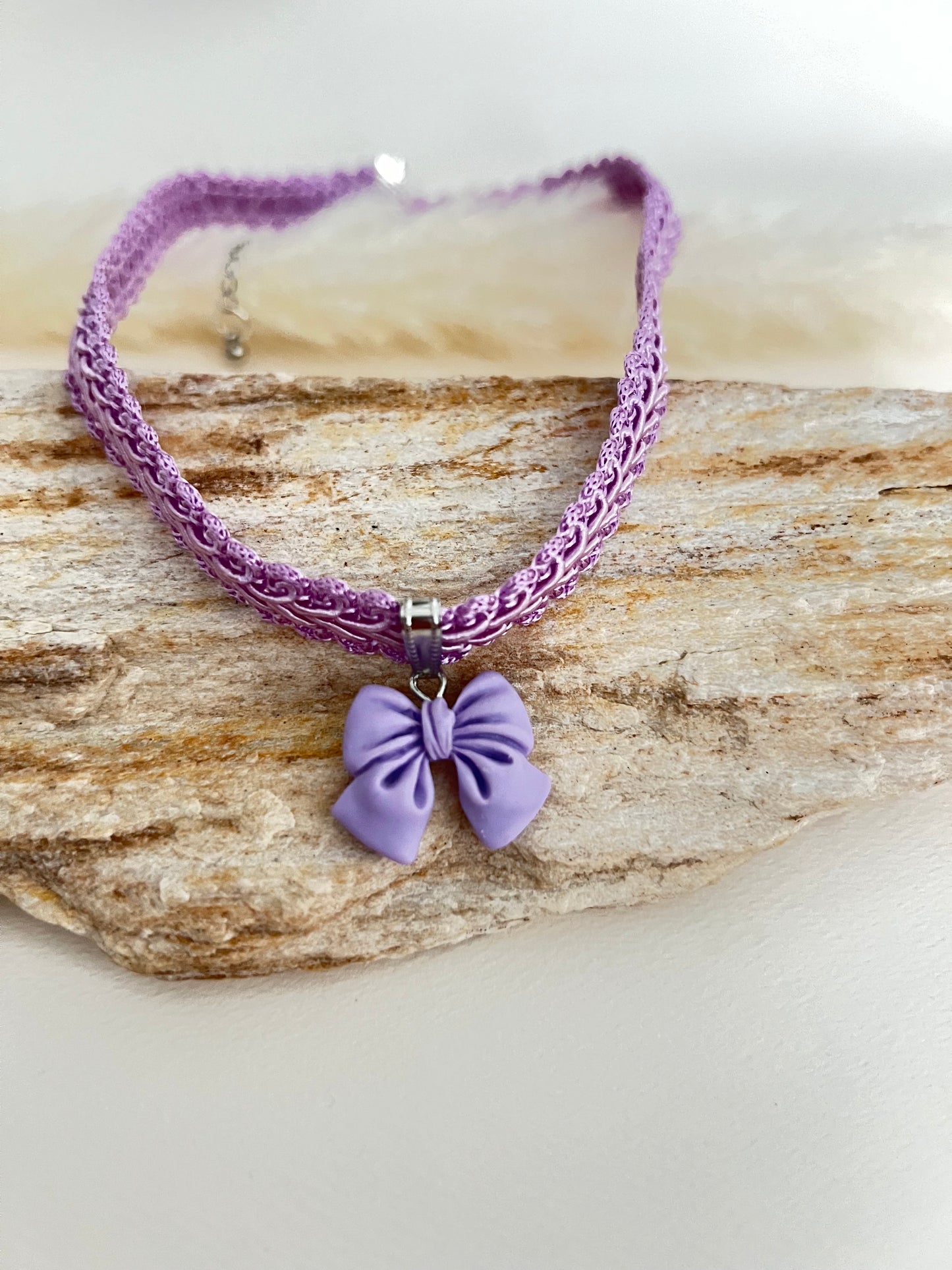 Cute Bow Pastel Color Chokers