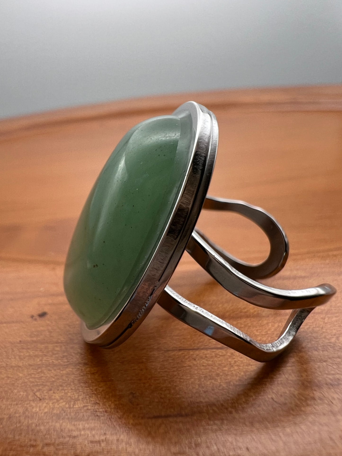 Pop-of-Color Oval Statement Rings