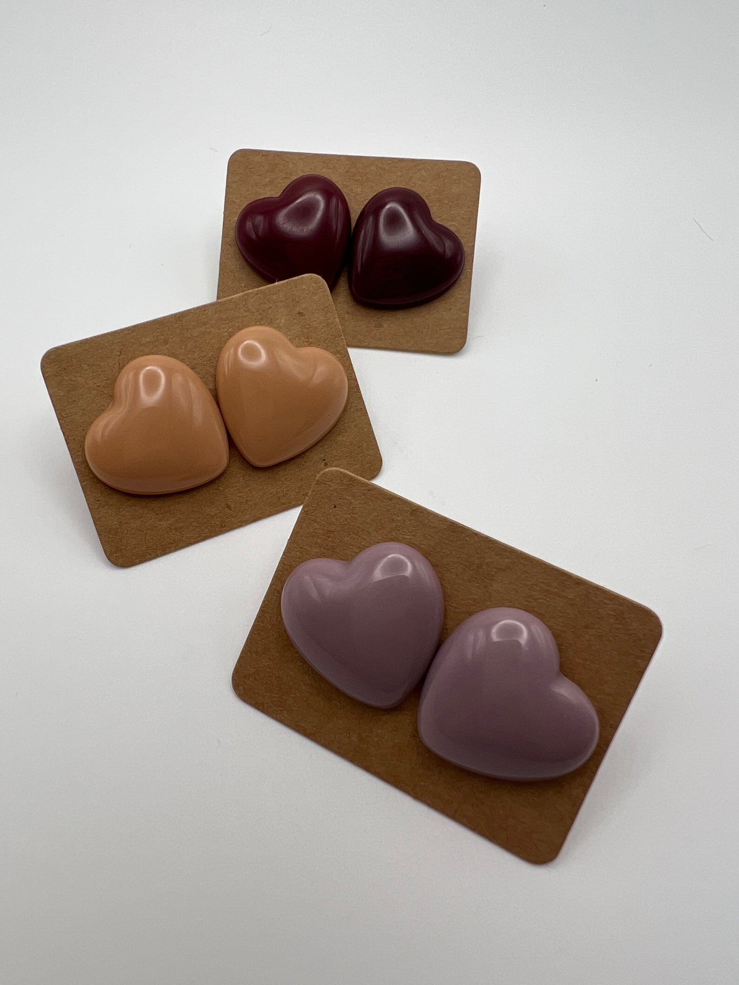 Heart Stud Earrings