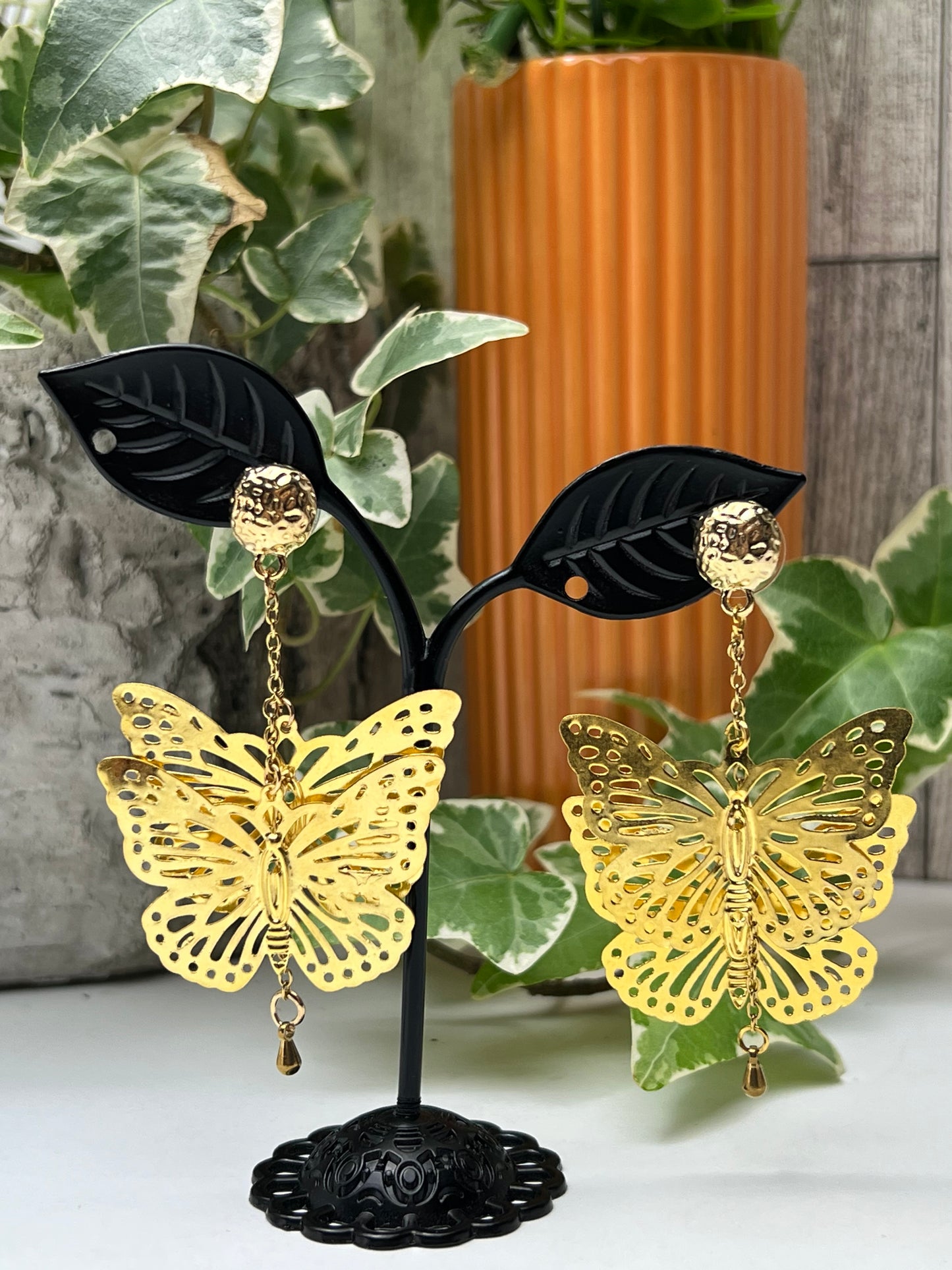 Butterfly Flirty Dangle Earrings