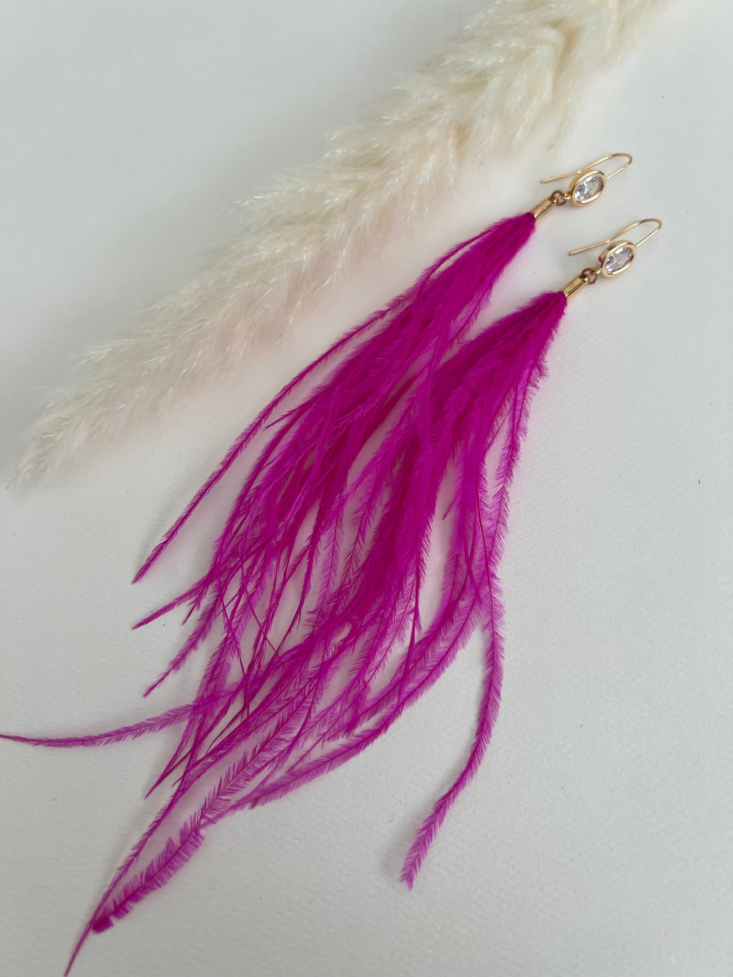 Whimsical Feather Earrings
