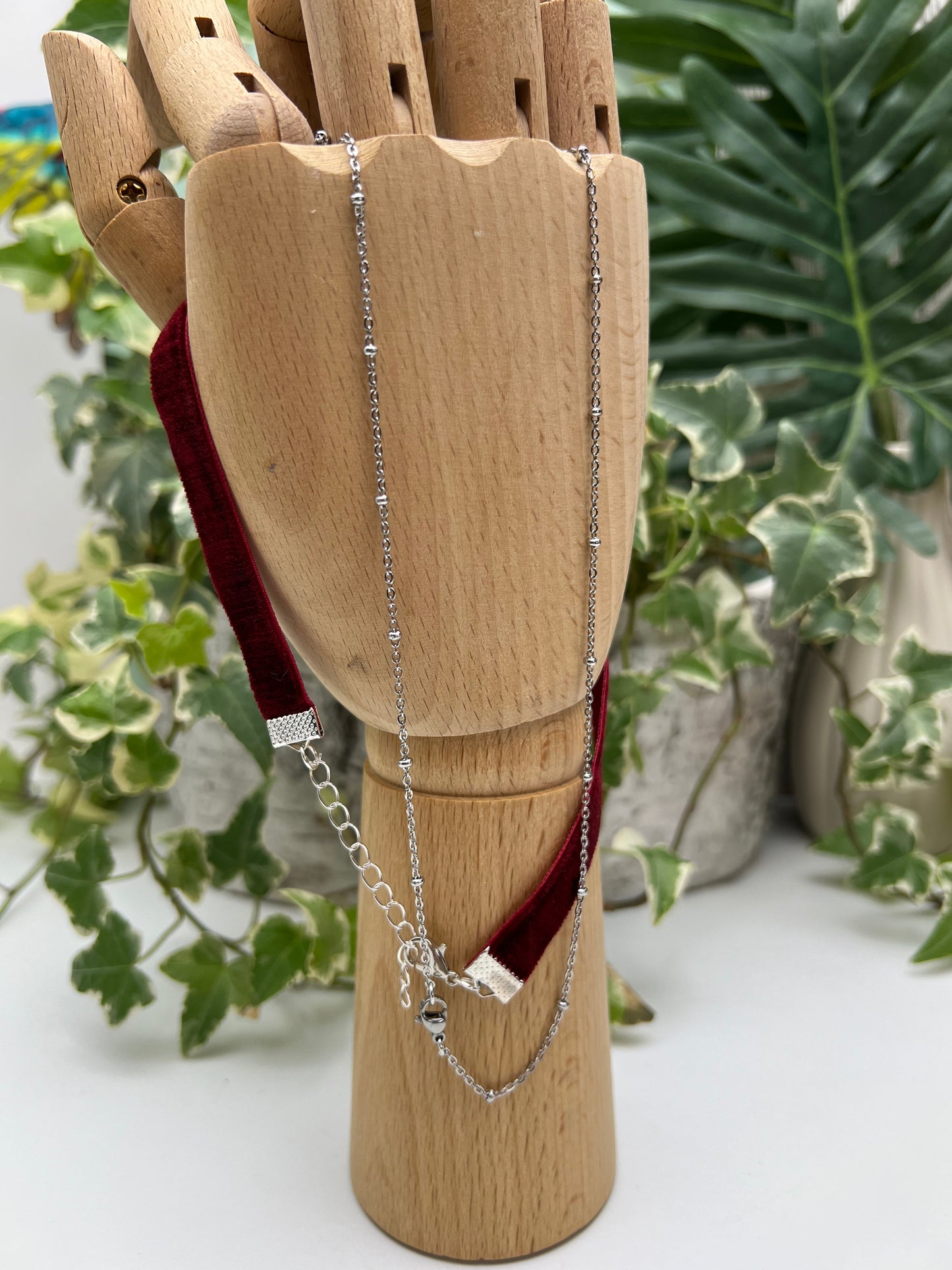 Gothic Heart Necklace Set