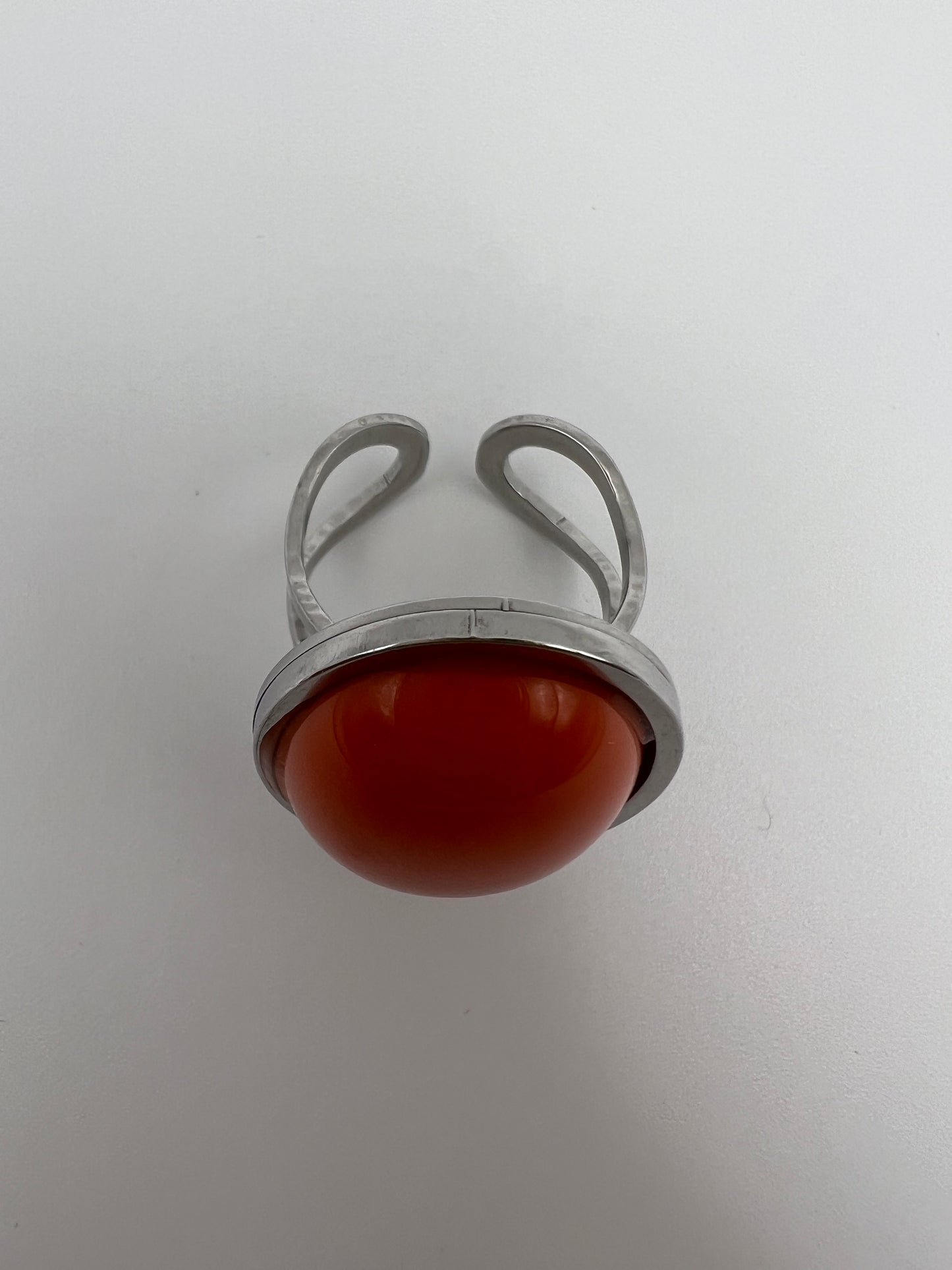 Pop-of-Color Oval Statement Rings