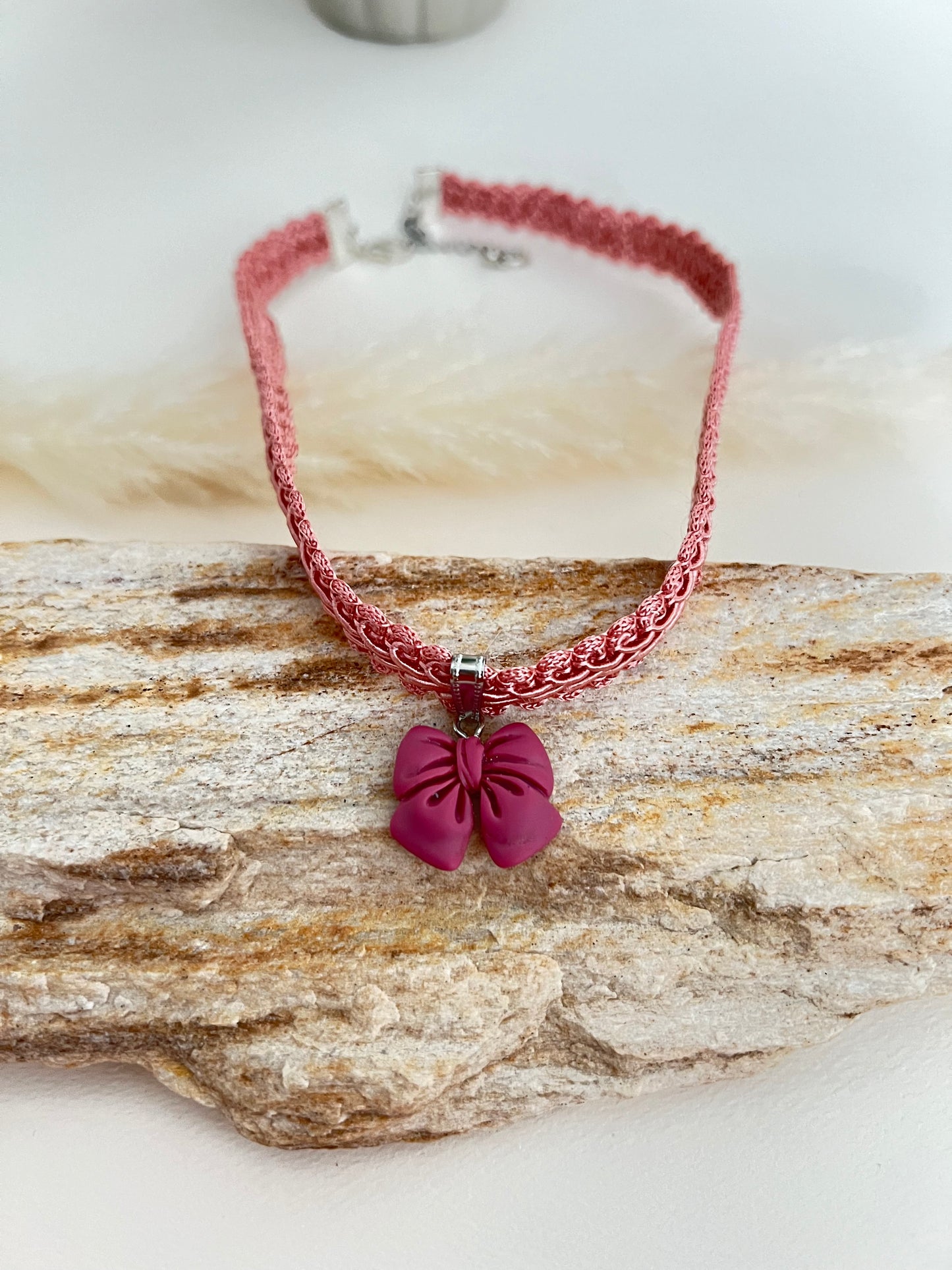 Cute Bow Pastel Color Chokers