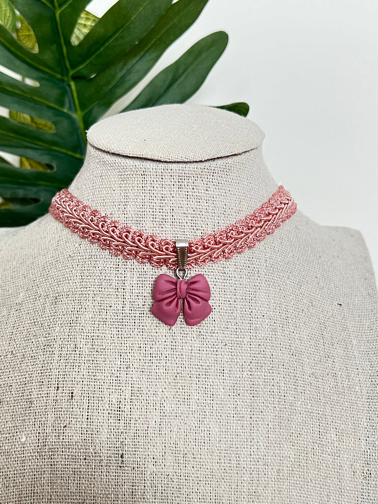 Cute Bow Pastel Color Chokers