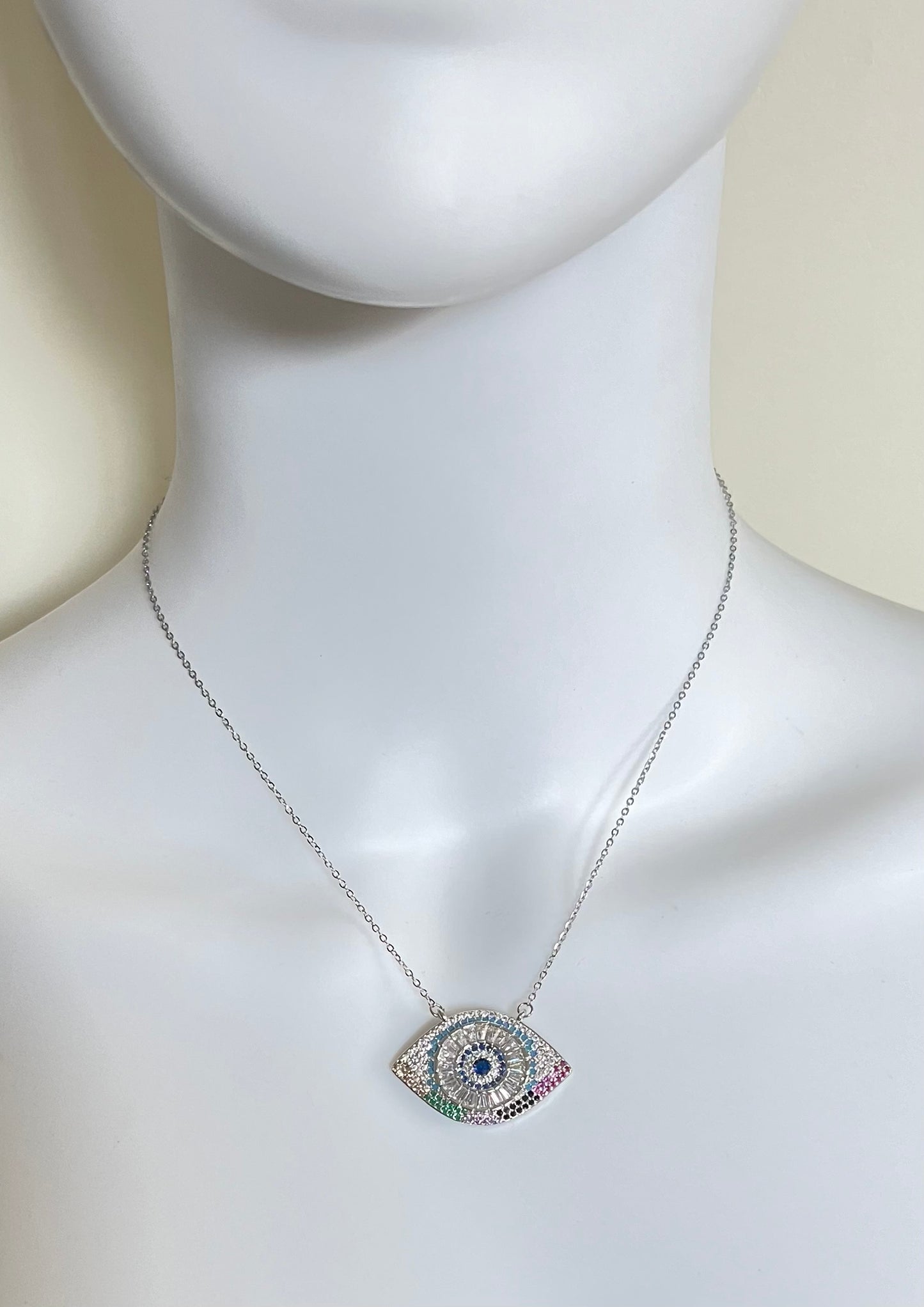 Elegant Evil Eye Necklace