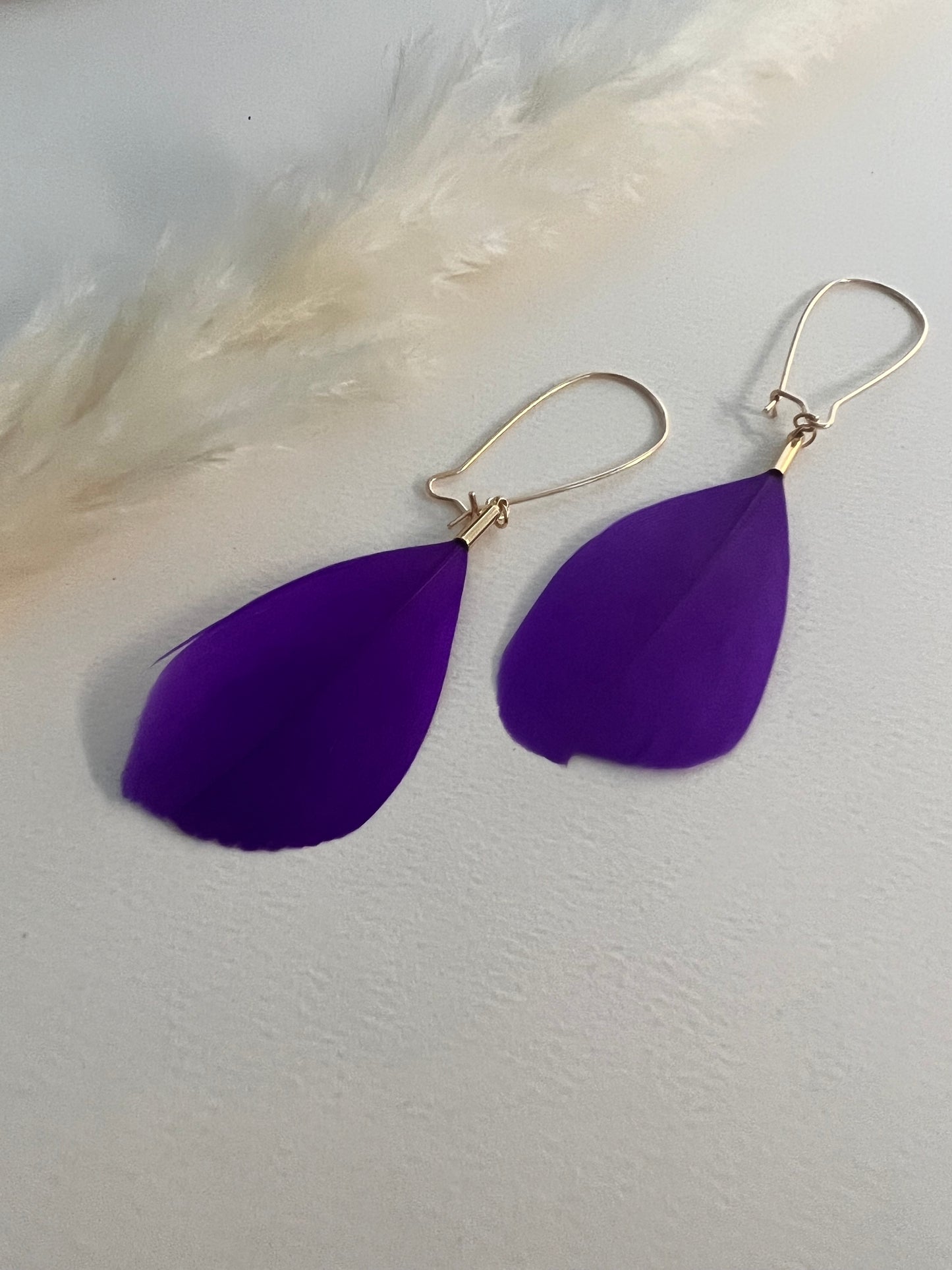 Flirty Lightweight Feather Earrings