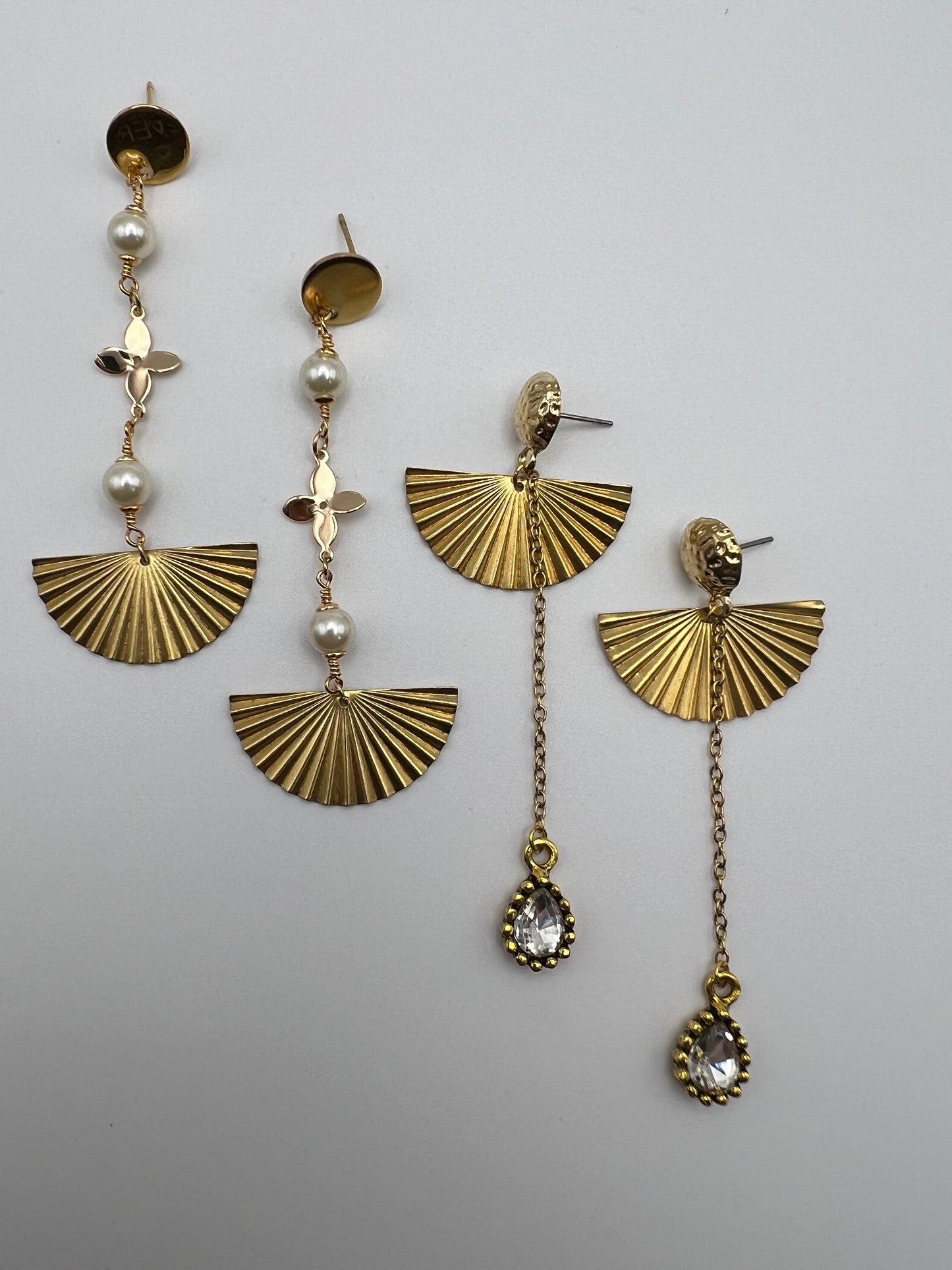 Flirty Romantic Long Dangle Earrings