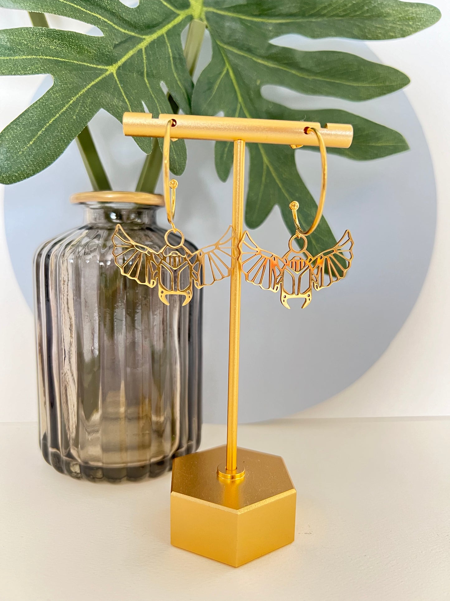 Ancient Egyptian Symbols Earrings