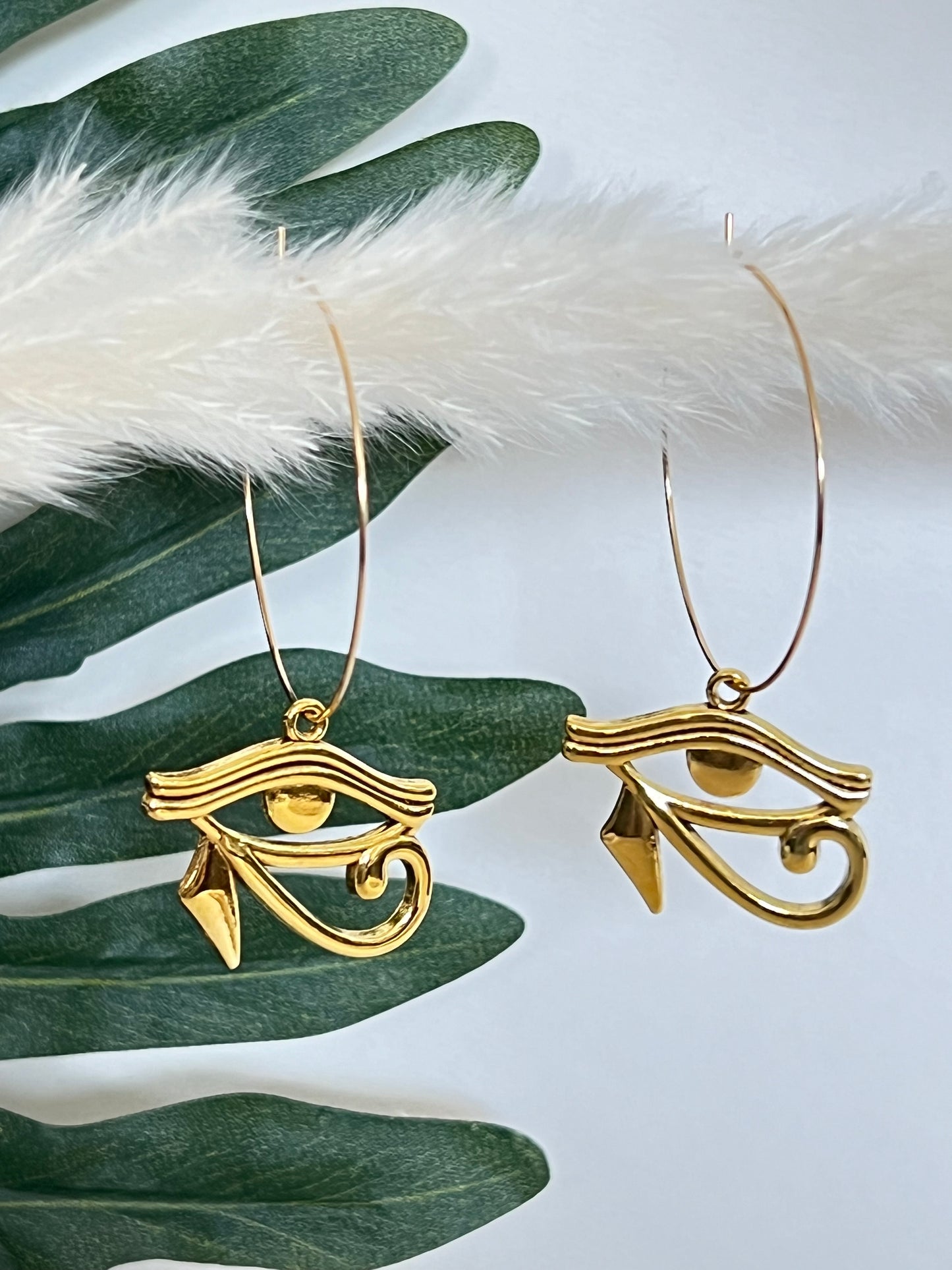 Ancient Egyptian Symbols Earrings