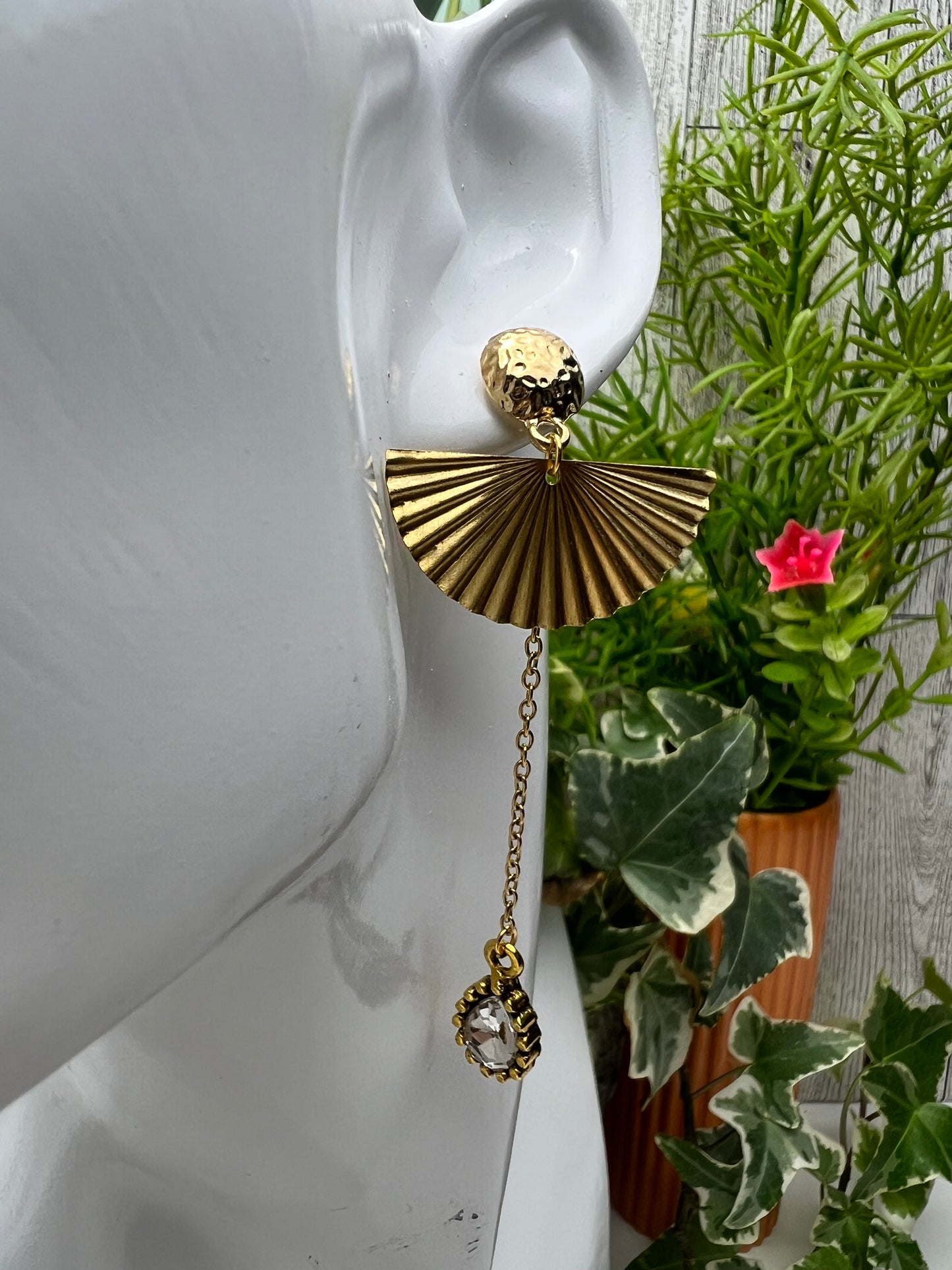 Flirty Romantic Long Dangle Earrings