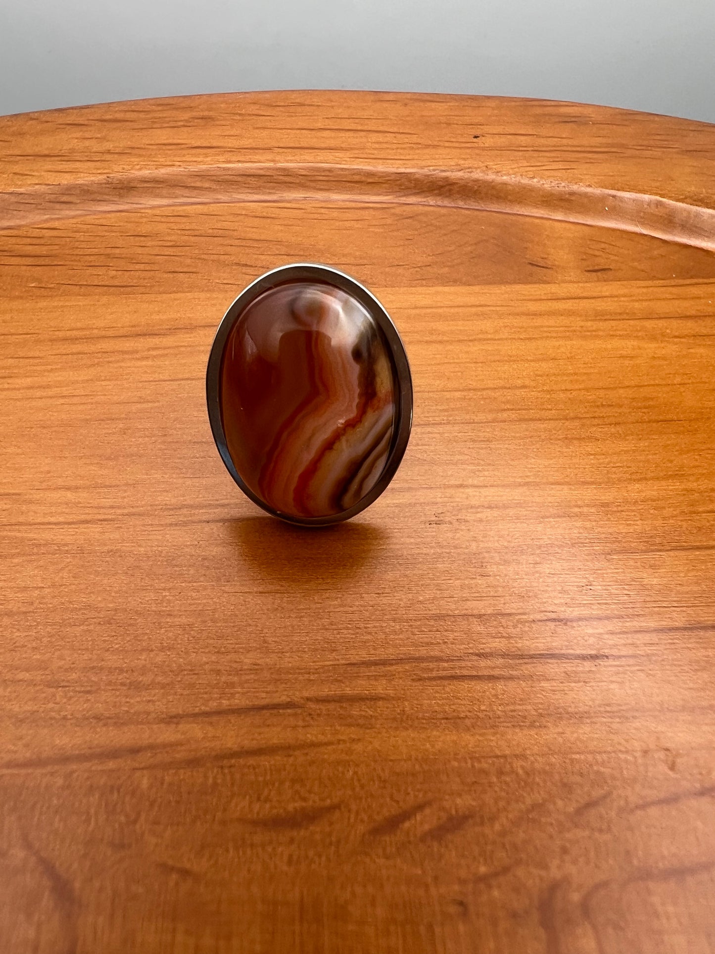 Yellow Aventurine Oval Rings