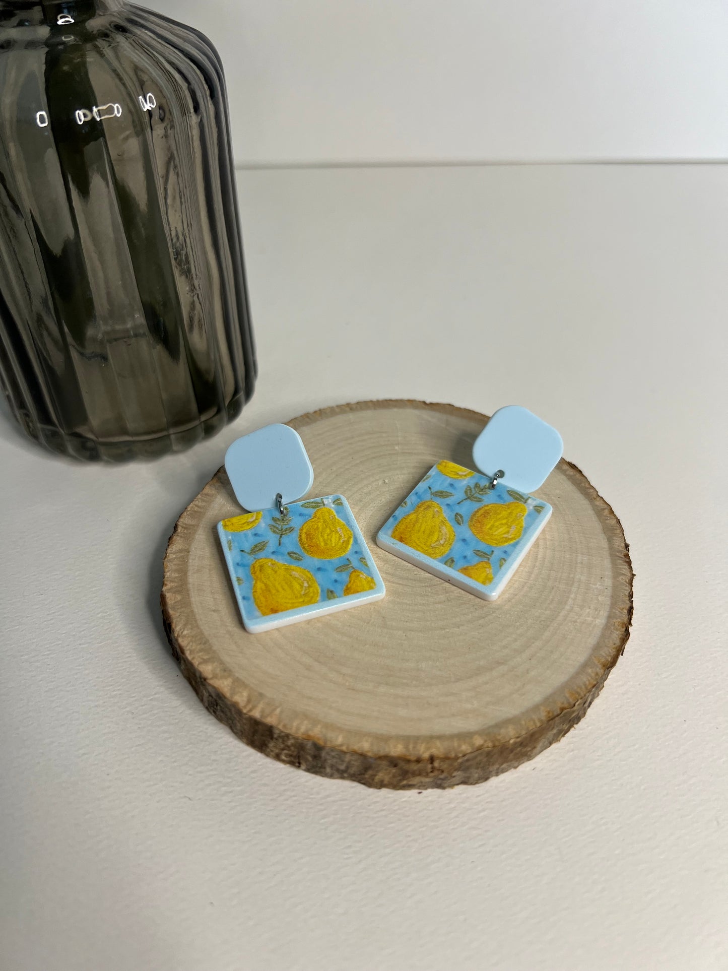 Retro Vintage-Inspired Fruit Earrings