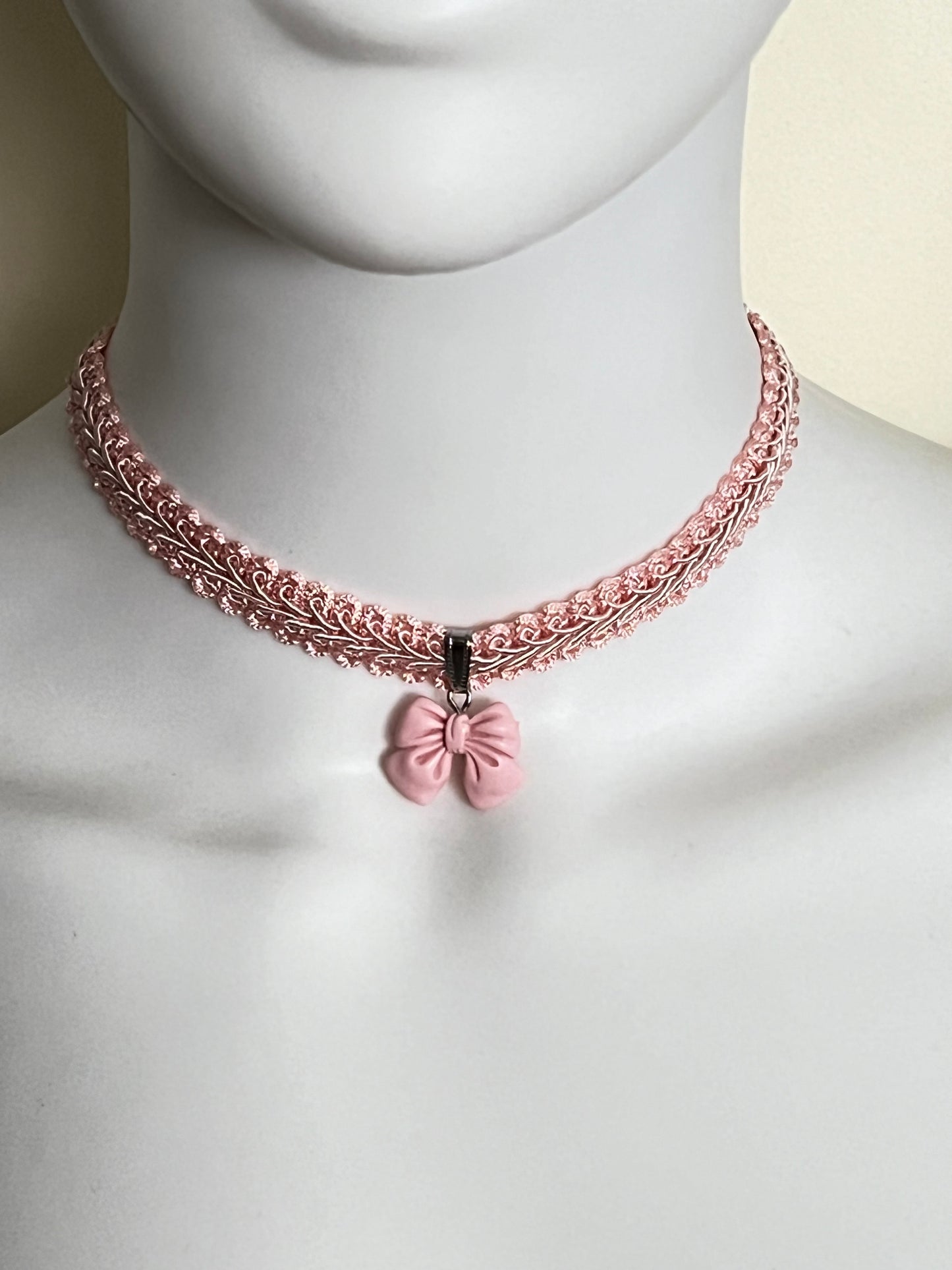 Cute Bow Pastel Color Chokers