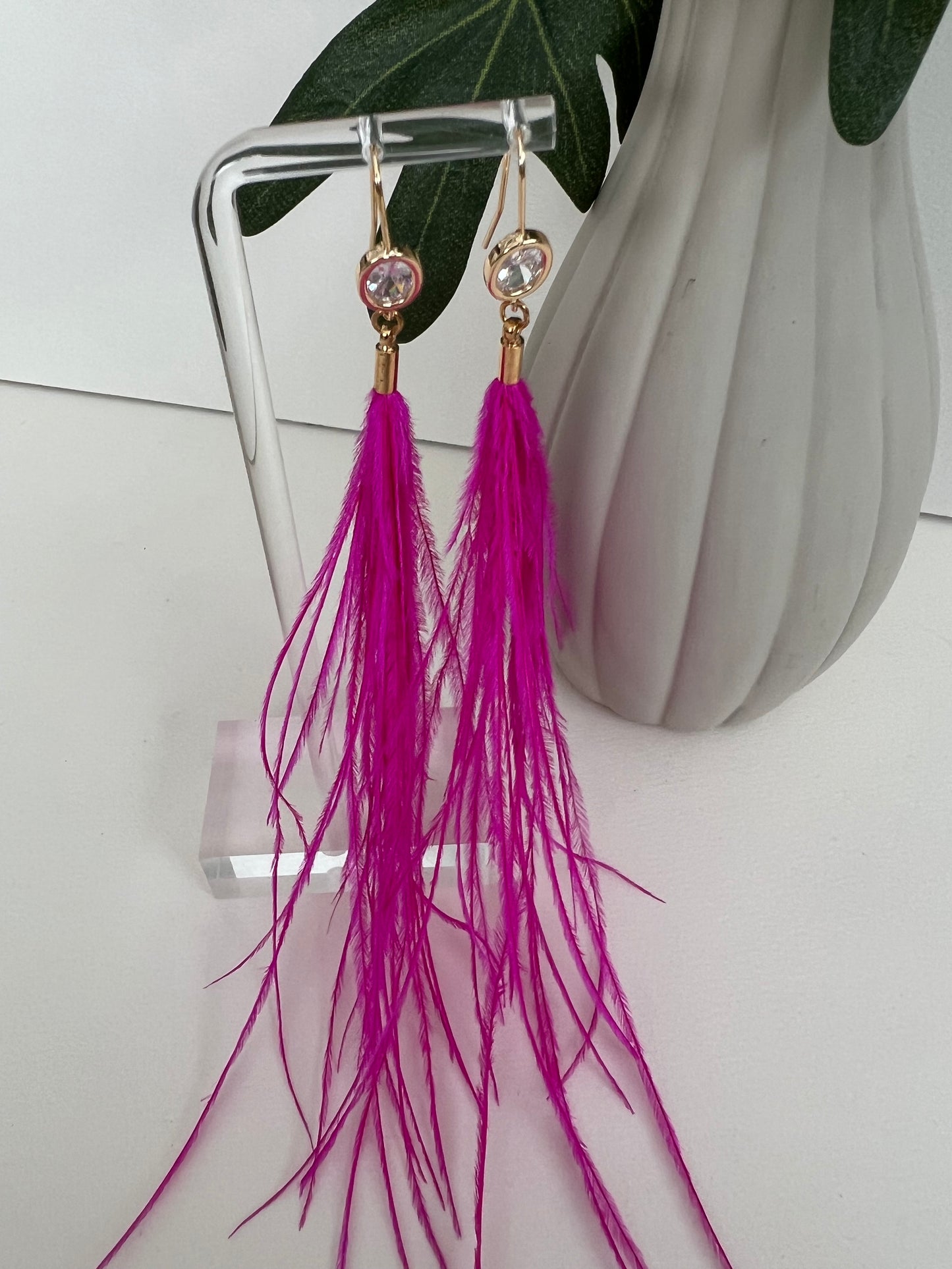 Whimsical Feather Earrings