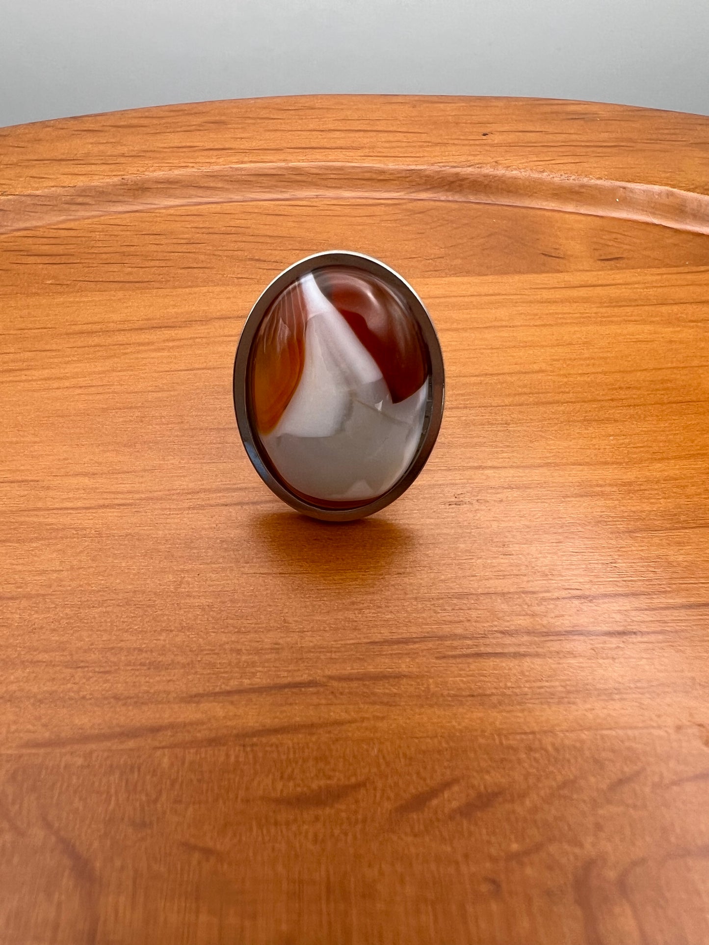 Yellow Aventurine Oval Rings