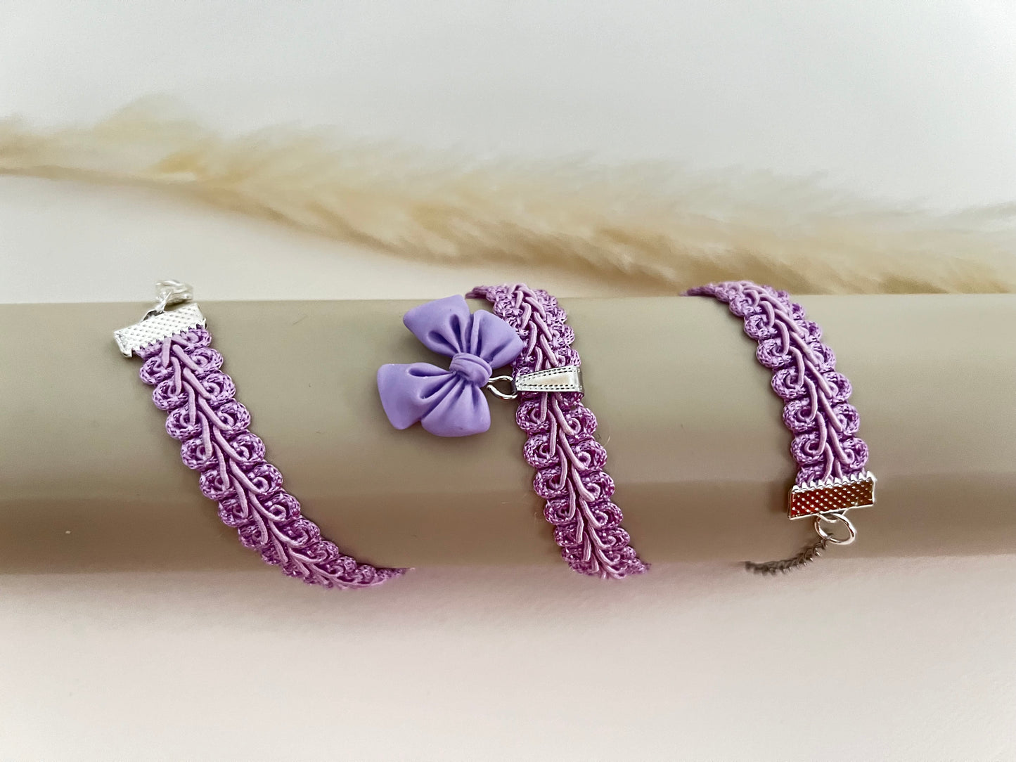 Cute Bow Pastel Color Chokers