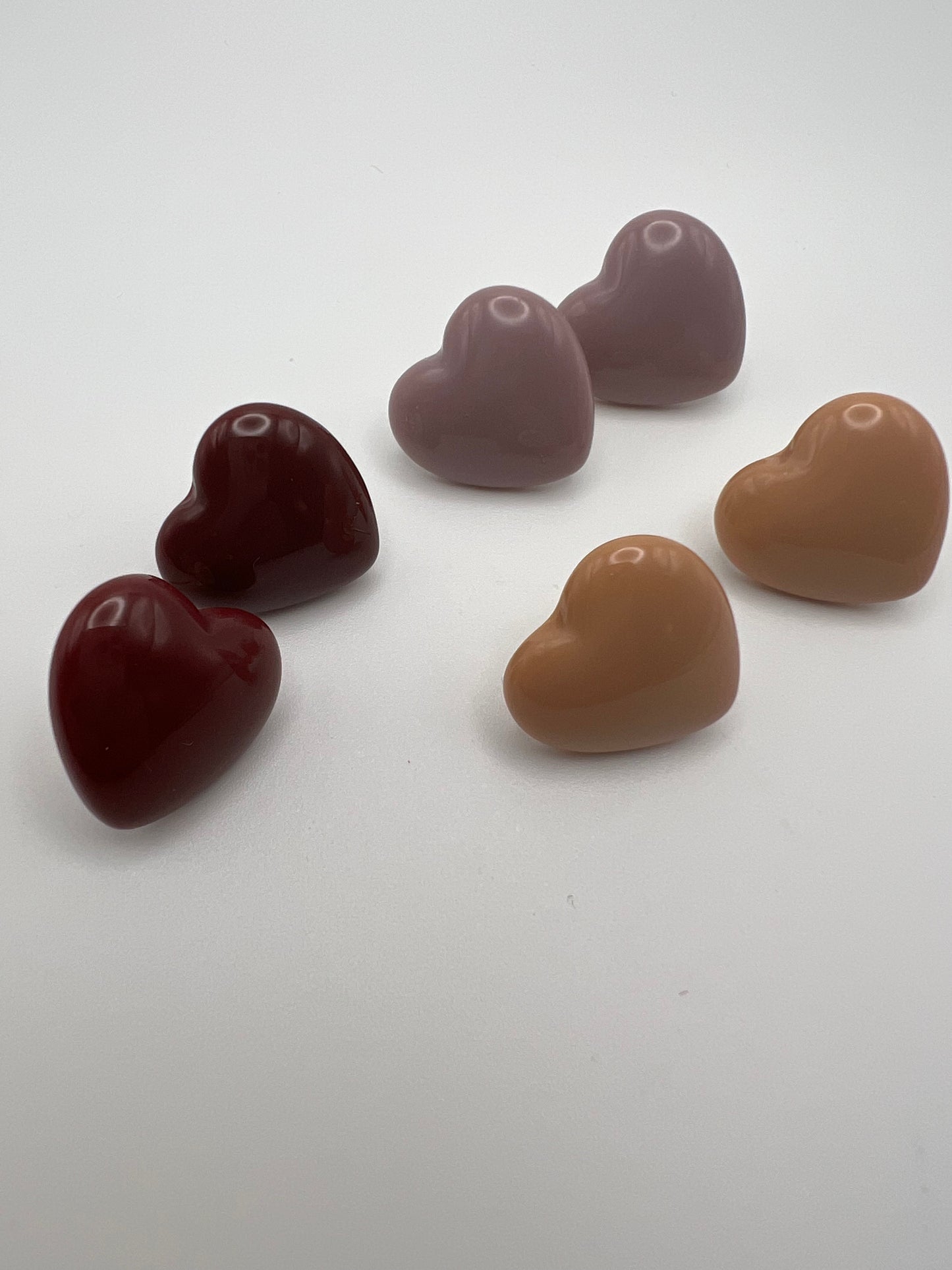 Heart Stud Earrings