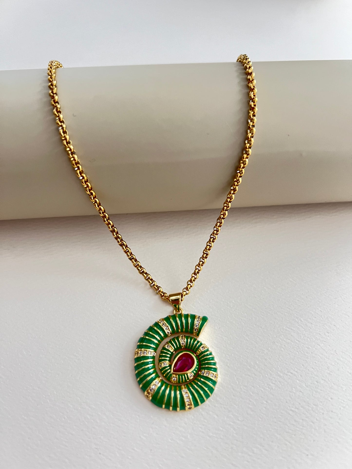 Nautilus Pendant Necklace