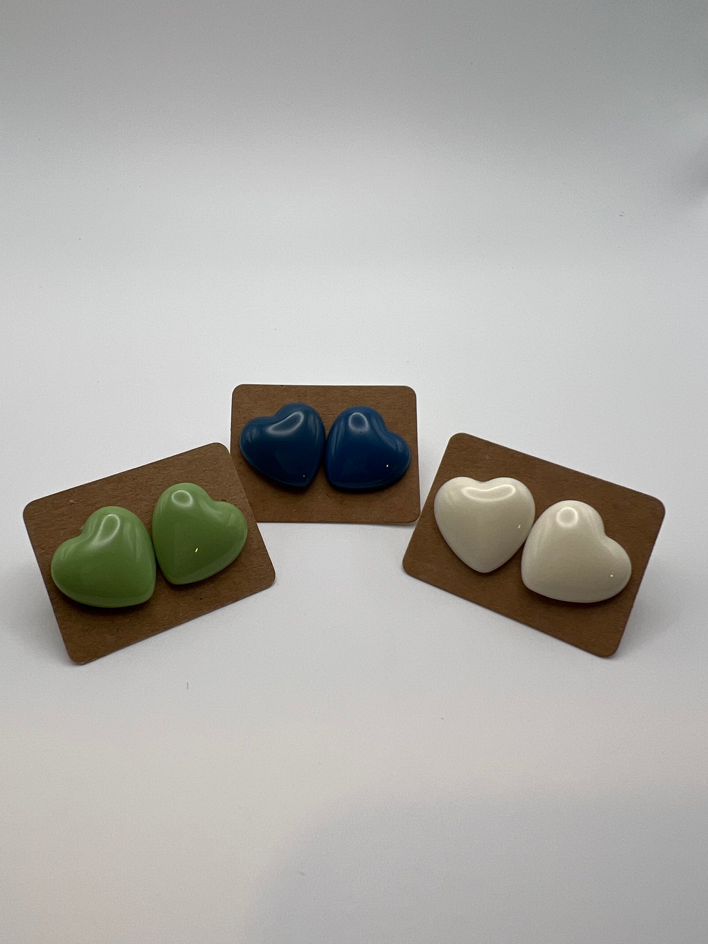 Heart Stud Earrings