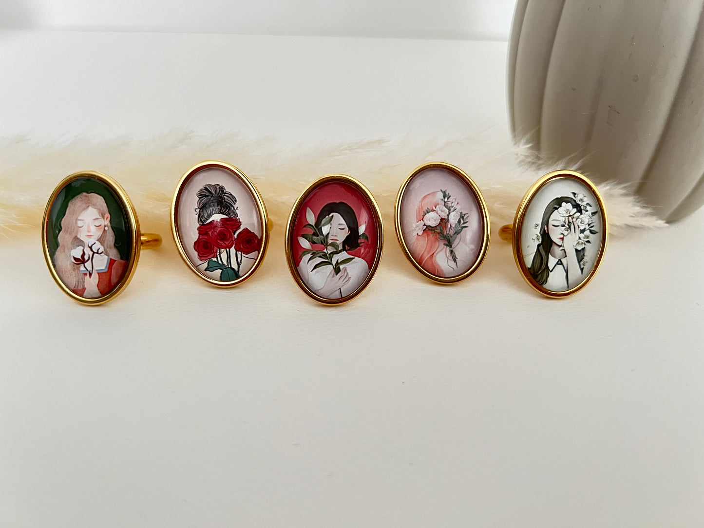 Coquette Statement Flirty Rings