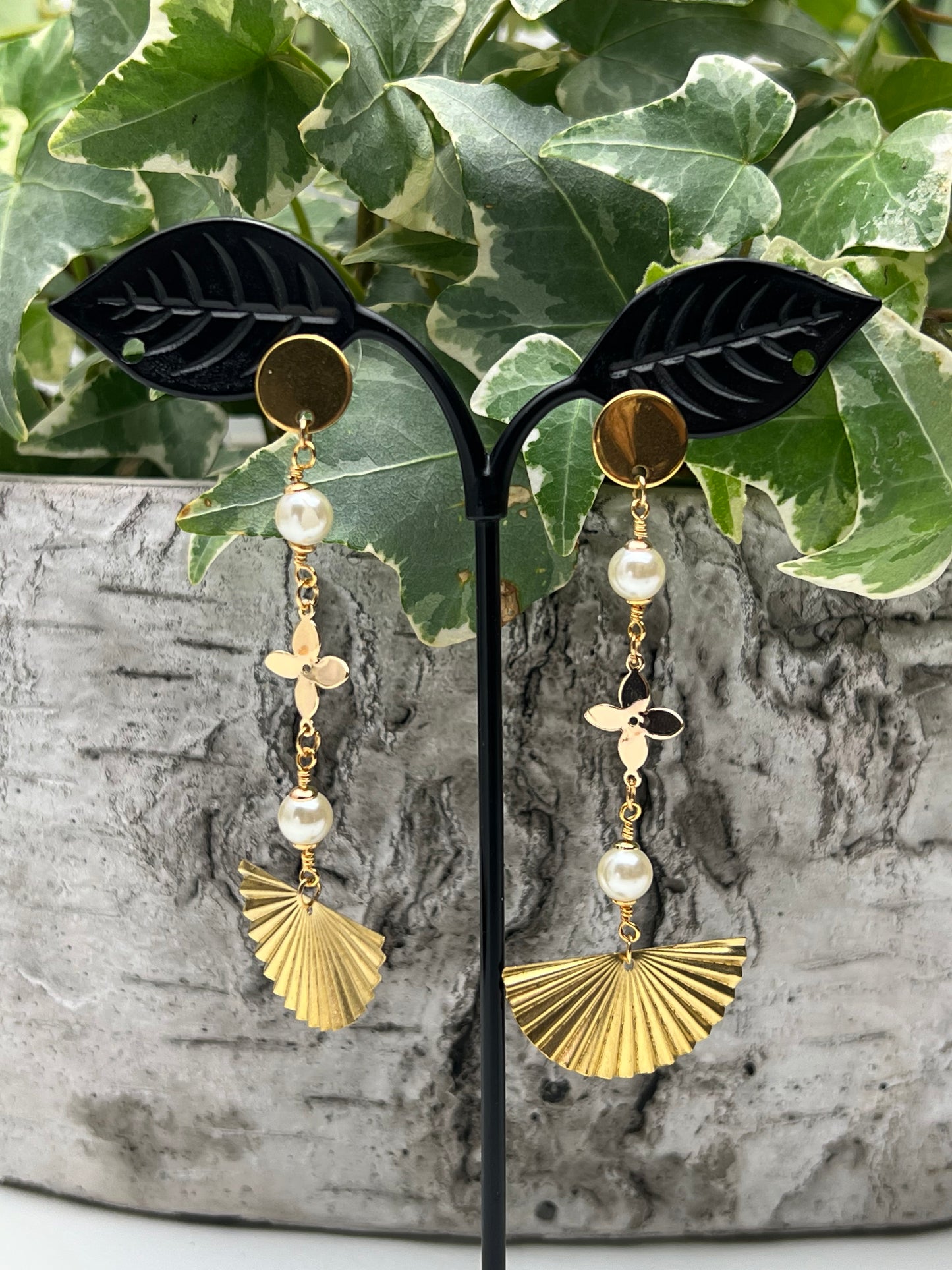 Flirty Romantic Long Dangle Earrings