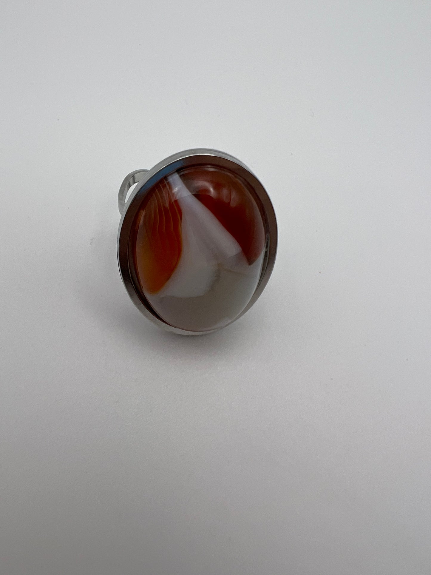 Yellow Aventurine Oval Rings