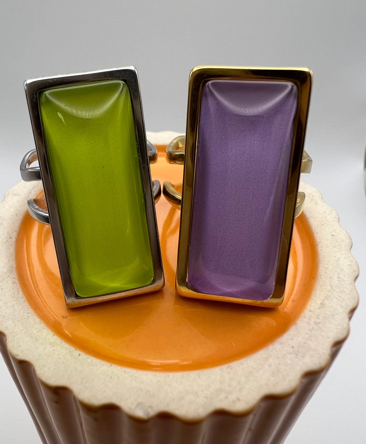 Bright Color Statement Ring