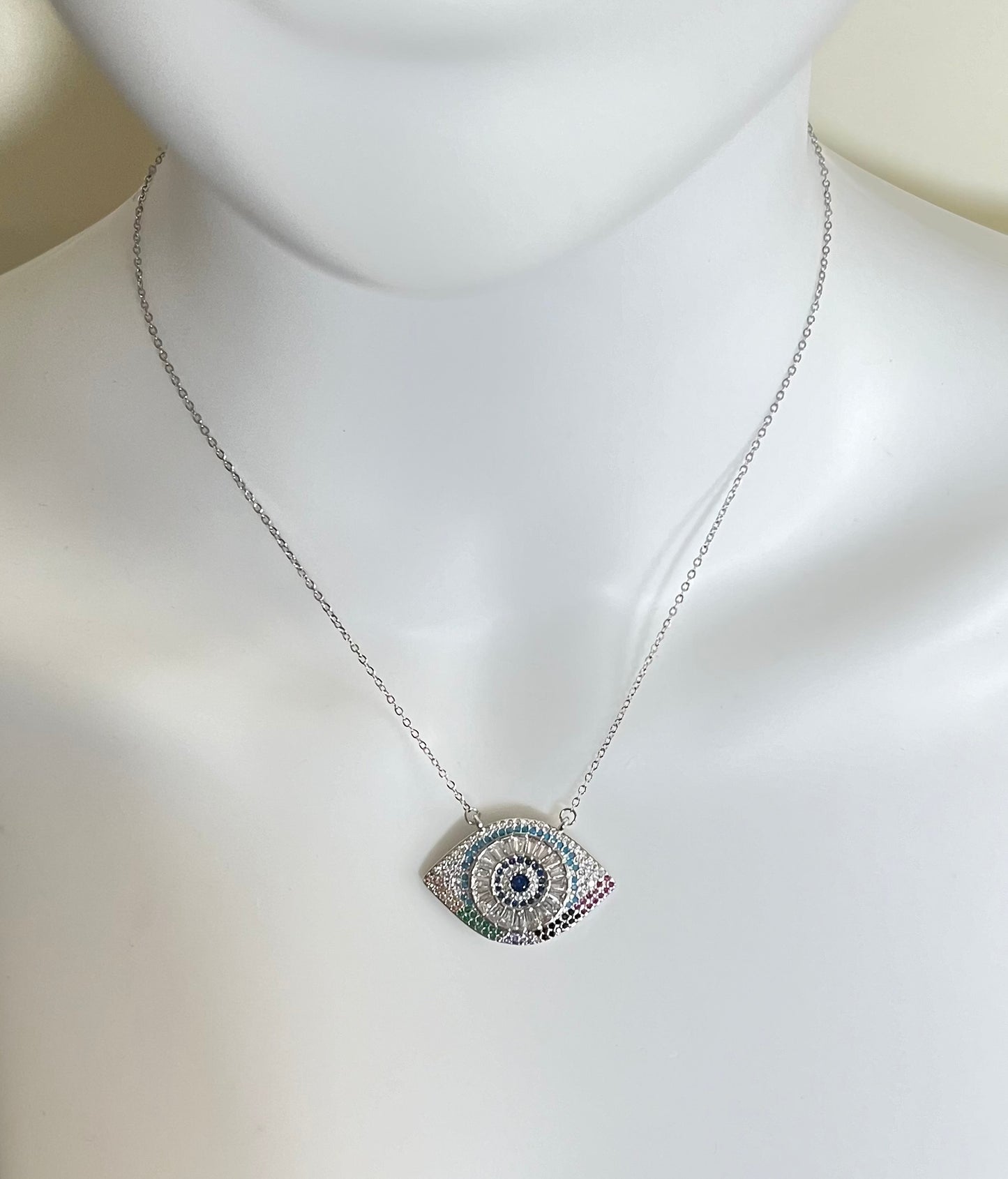 Elegant Evil Eye Necklace
