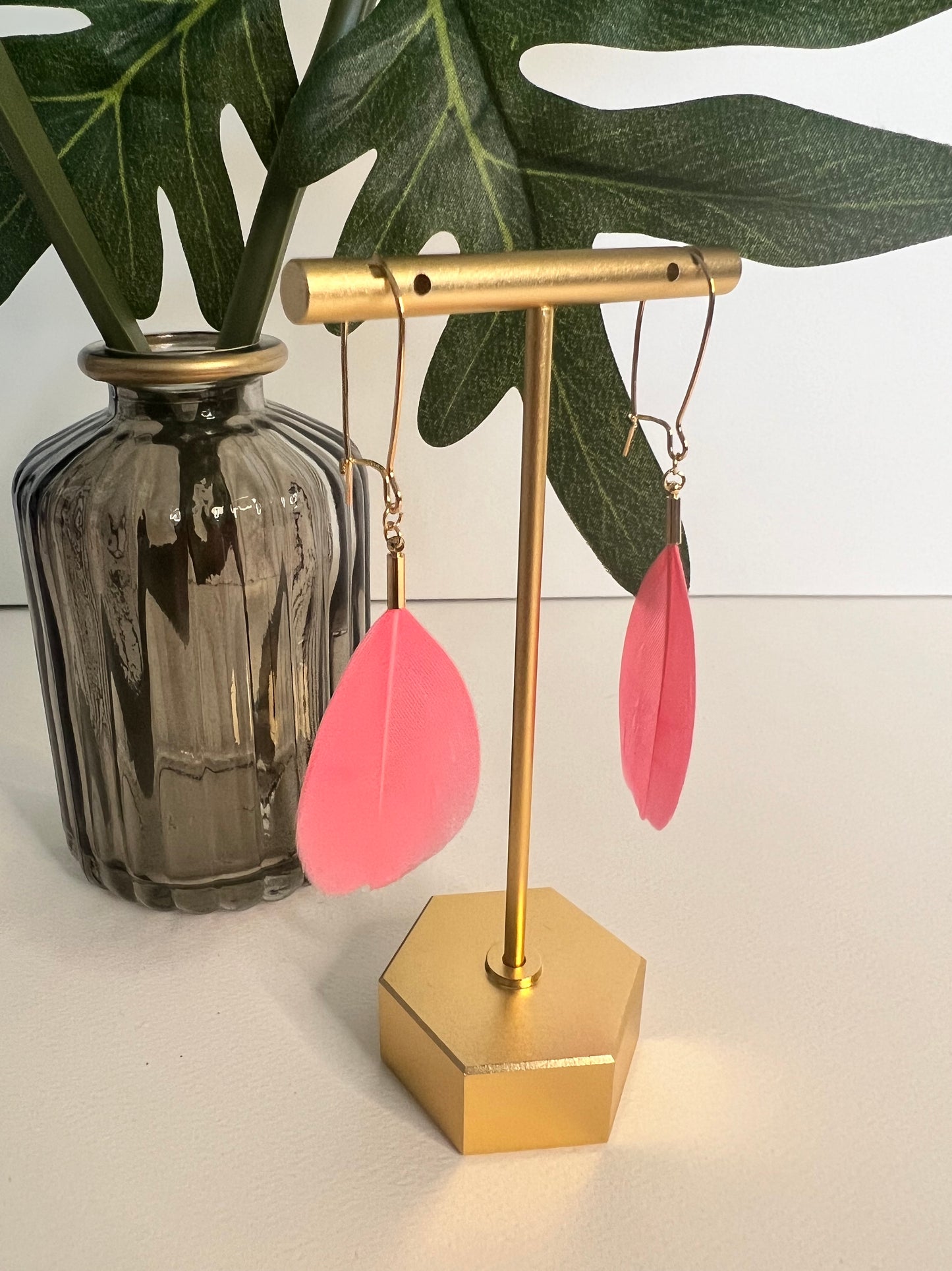 Flirty Lightweight Feather Earrings