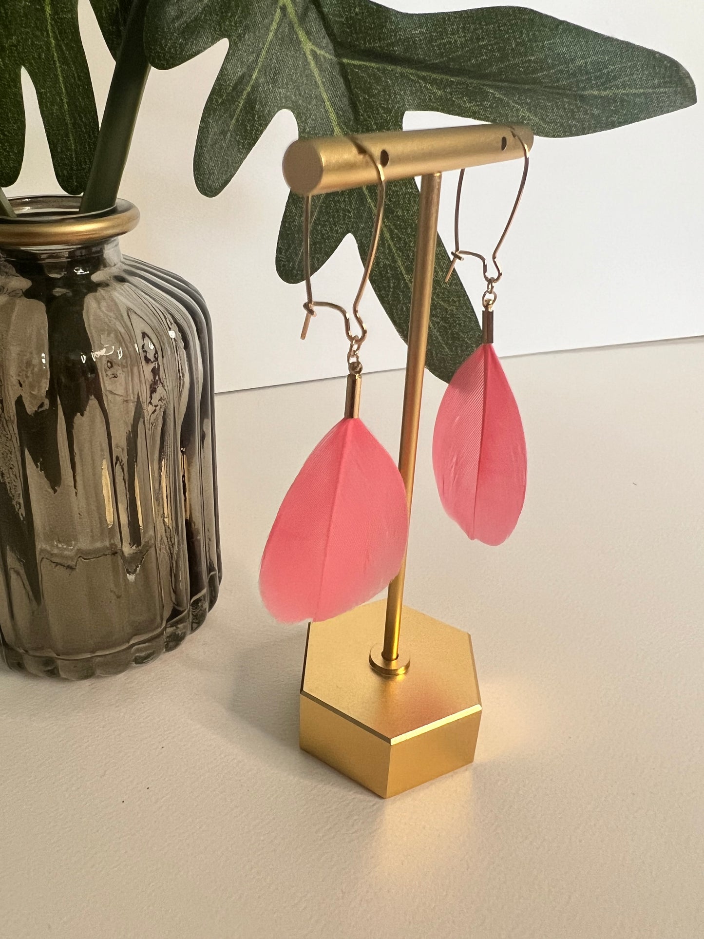 Flirty Lightweight Feather Earrings