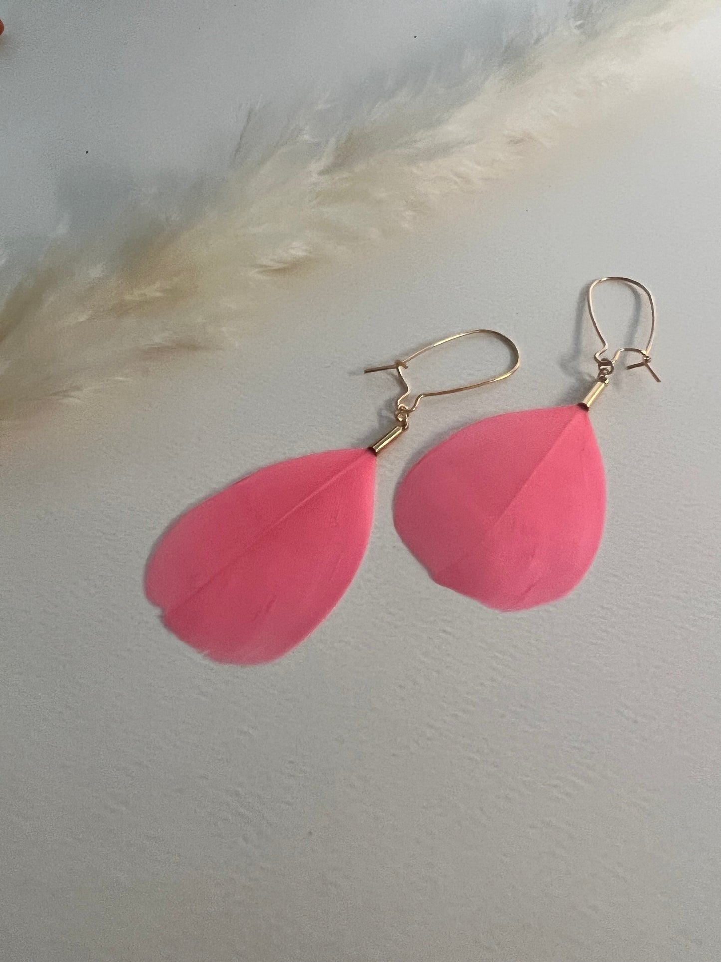 Flirty Lightweight Feather Earrings