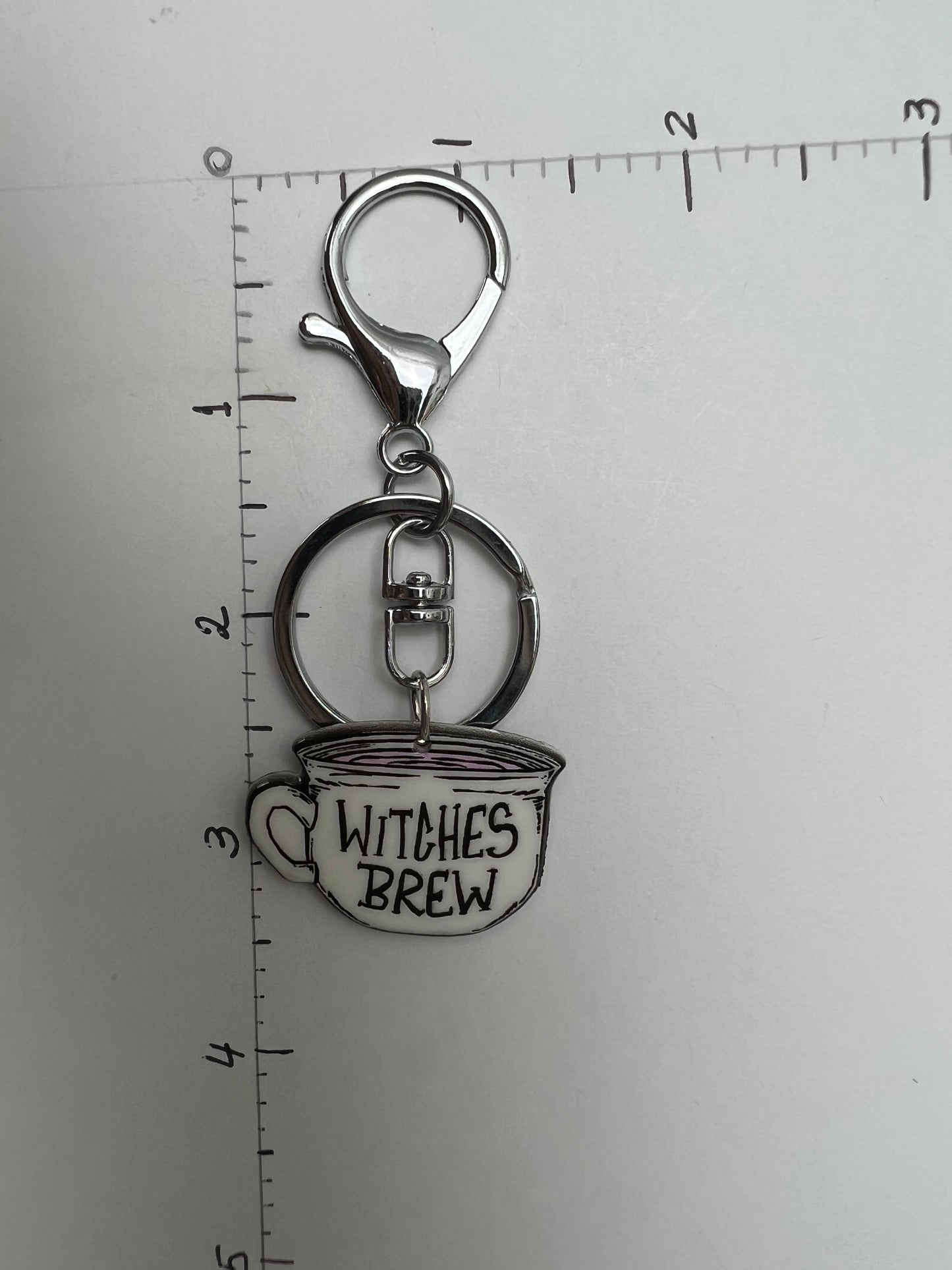 Witches Brew Pastel Goth Keychain