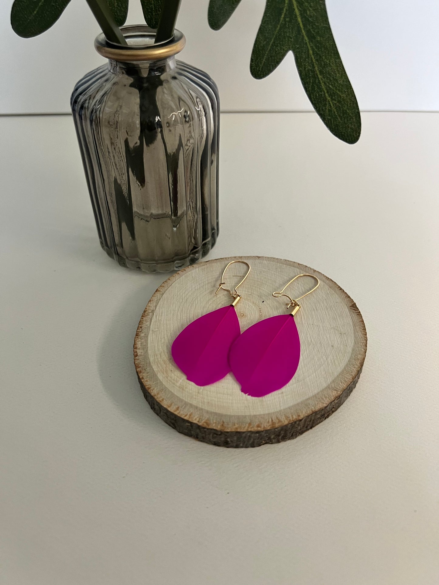 Flirty Lightweight Feather Earrings