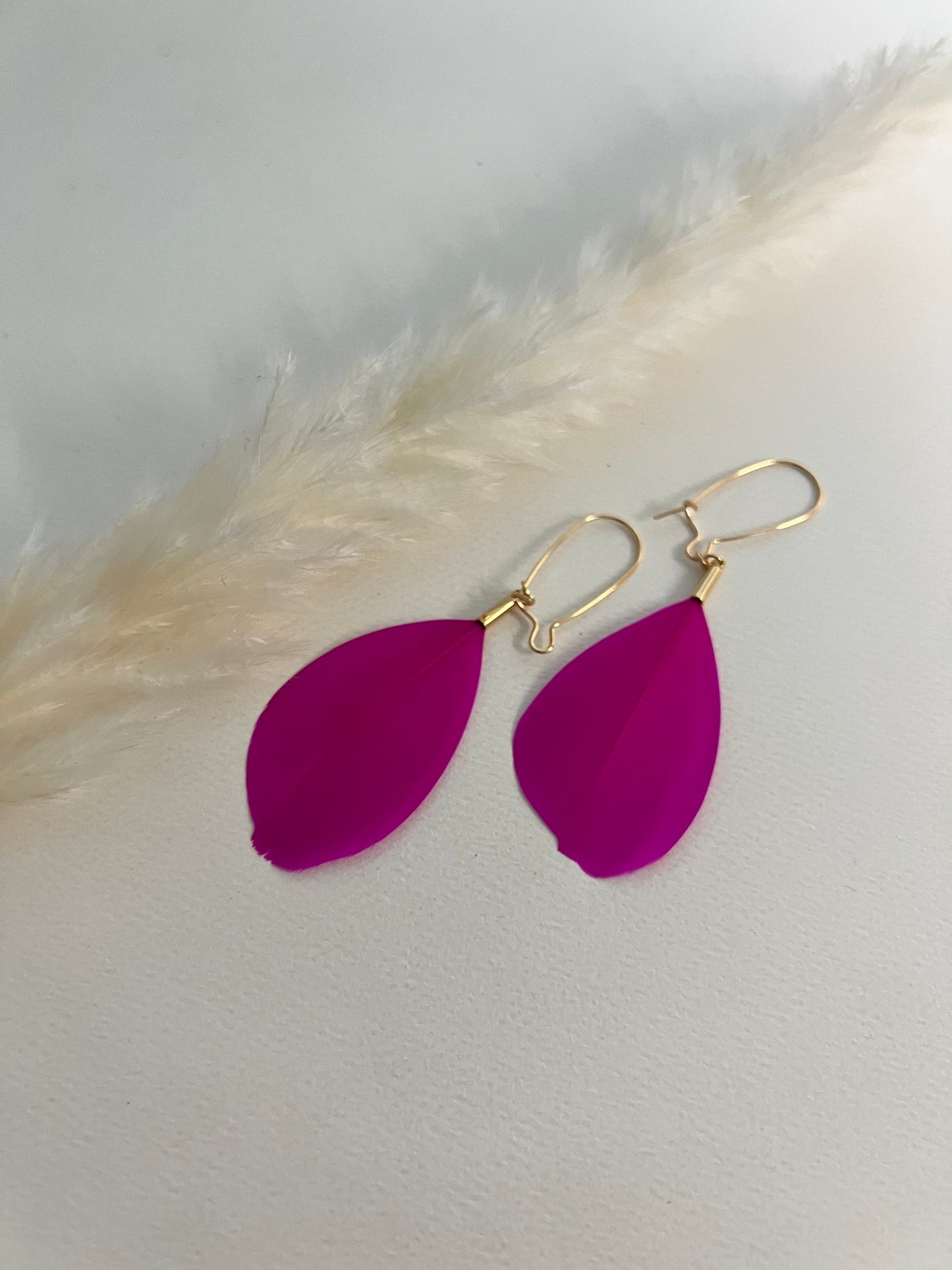 Flirty Lightweight Feather Earrings